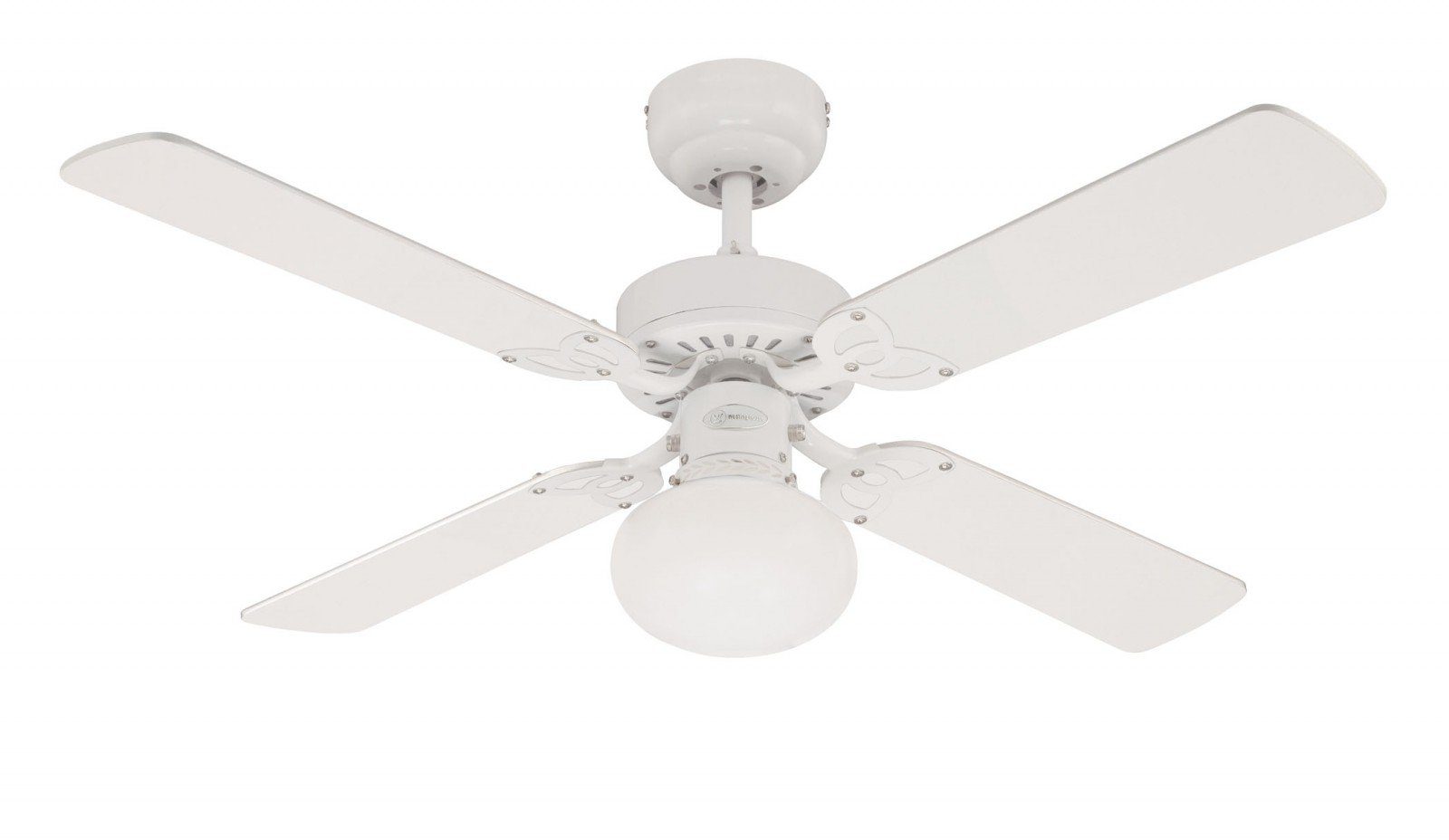 Deckenventilator Westinghouse Deckenventilator Vegas Weiß mit Licht