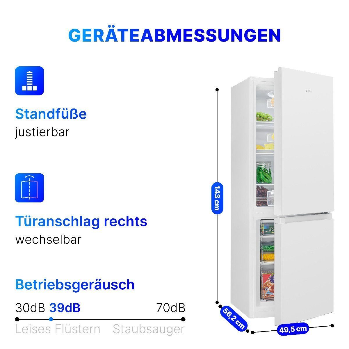 Kühl-/Gefrierkombination KG 322.1