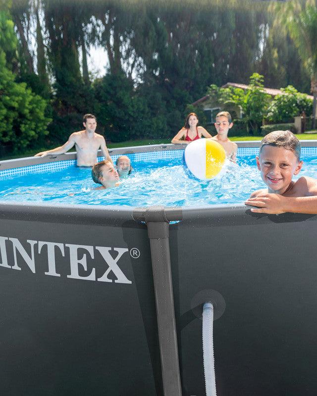 2025 Intex Ultra XTR® Frame piscina fuori terra da 18 piedi x 52 pollici con pompa a sabbia