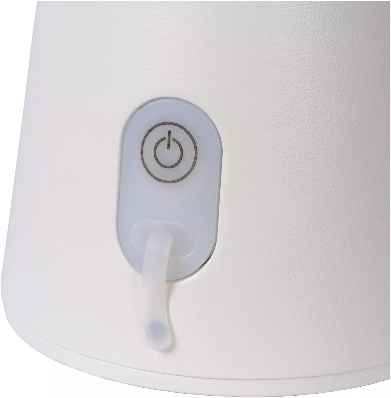 Licht-Erlebnisse LED Akku Tischlampe Aluminium Weiß IP54 Garten Balkon Terrasse 29,2 cm 2 W 2700 K tragbar Griff 6 Stunden Laufzeit dimmbare Tischleuchte außen SYVO