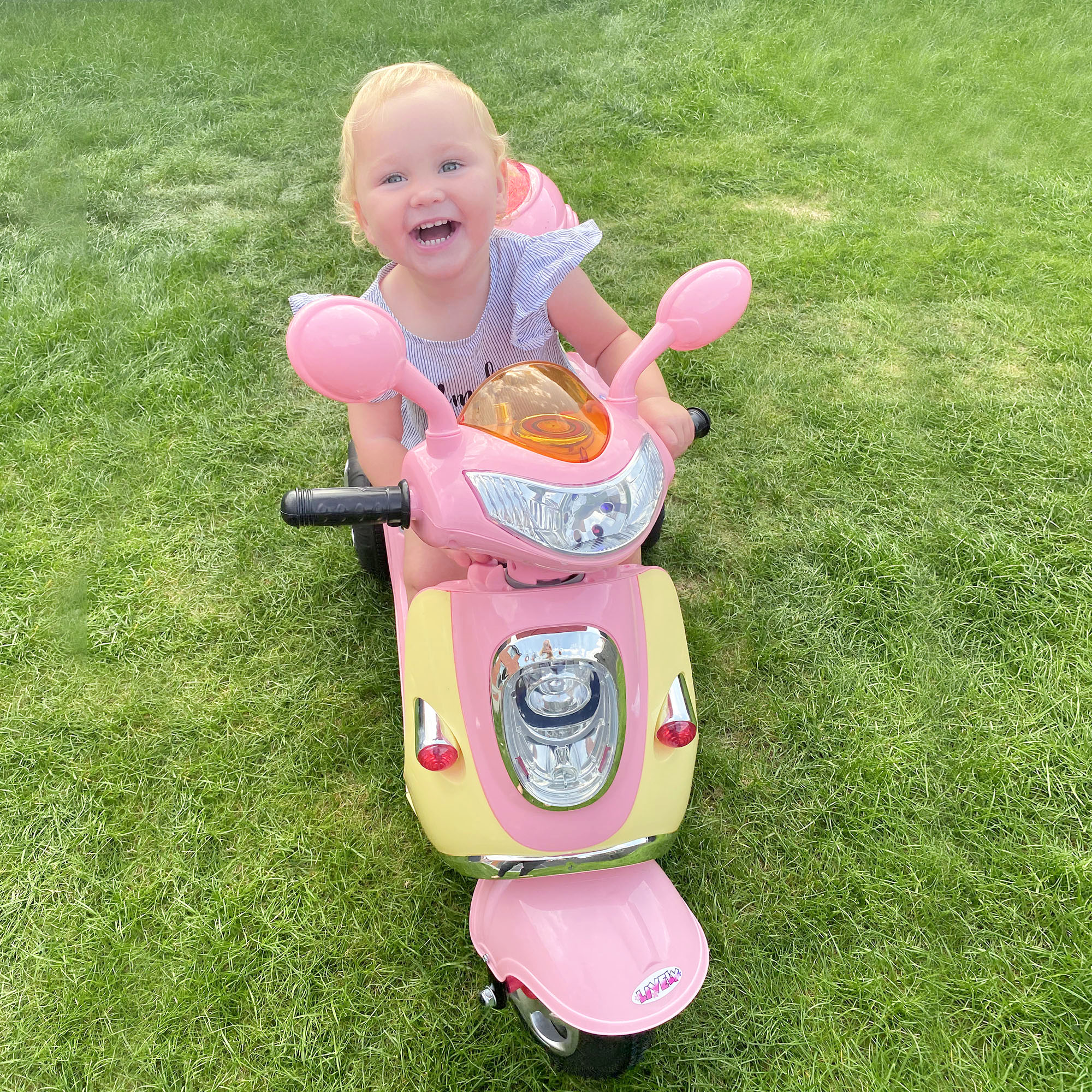 Elektrische kindermotorfiets elektrische motorfiets elektrische auto kindervoertuig driewieler 3 km/u