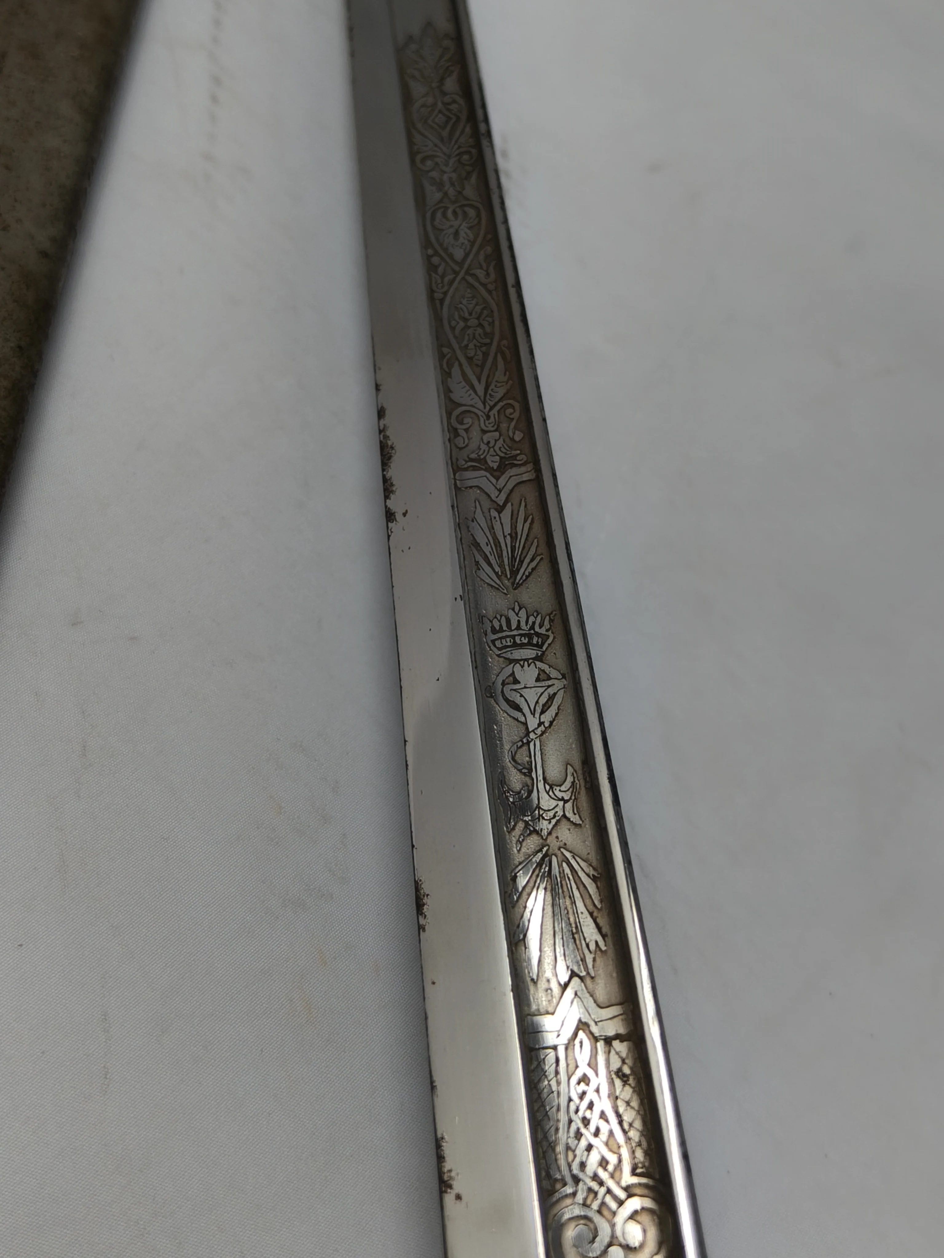 Spanish Marine Ceremonial Saber. Franco's period.