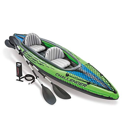 Intex 68306 Canoa Gonfiabile Due Persone Challenger K2 Kayak 351x76 cm : Amazon.it: Sport e tempo libero