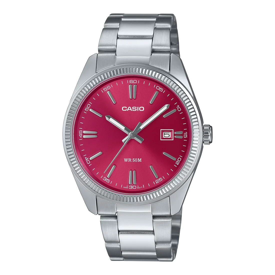 Orologio Casio MTP-1302PD-4AVEF quadrante rosso
