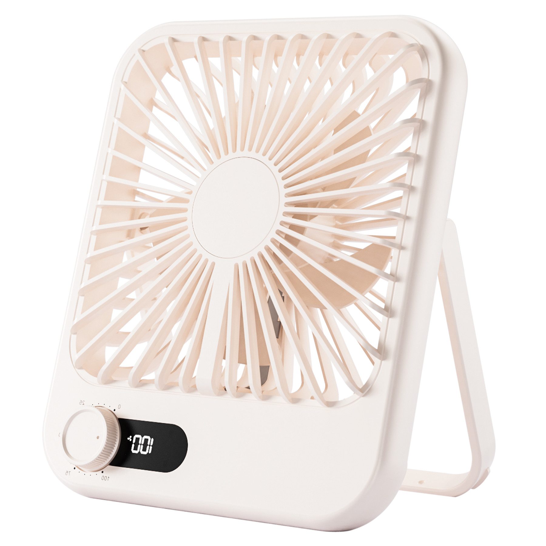 Mini USB-Ventilator Tischventilator,fan,leise,klein,USB,Batterie Tragbarer 2000 mAh