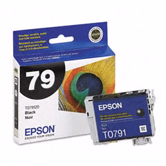 Genuine Epson T079120 79 High Capacity Black Ink Cartridge Stylus 1400