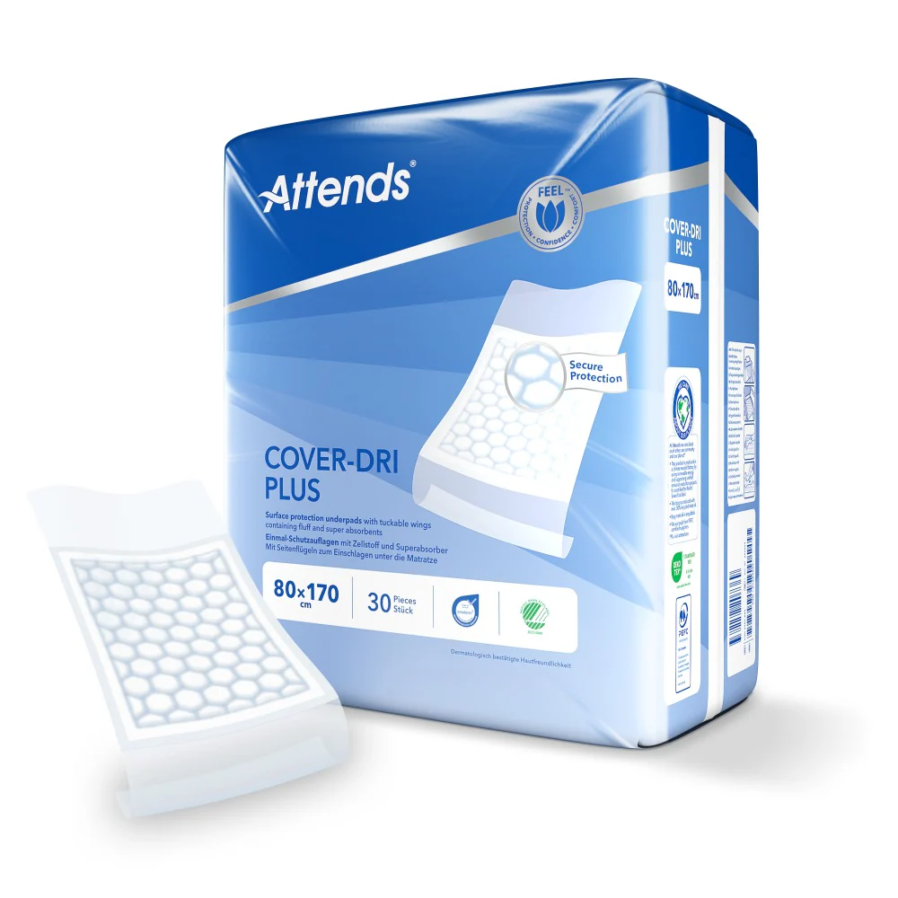 Attends Cover Dri Plus - Einweg-Schutzunterlagen