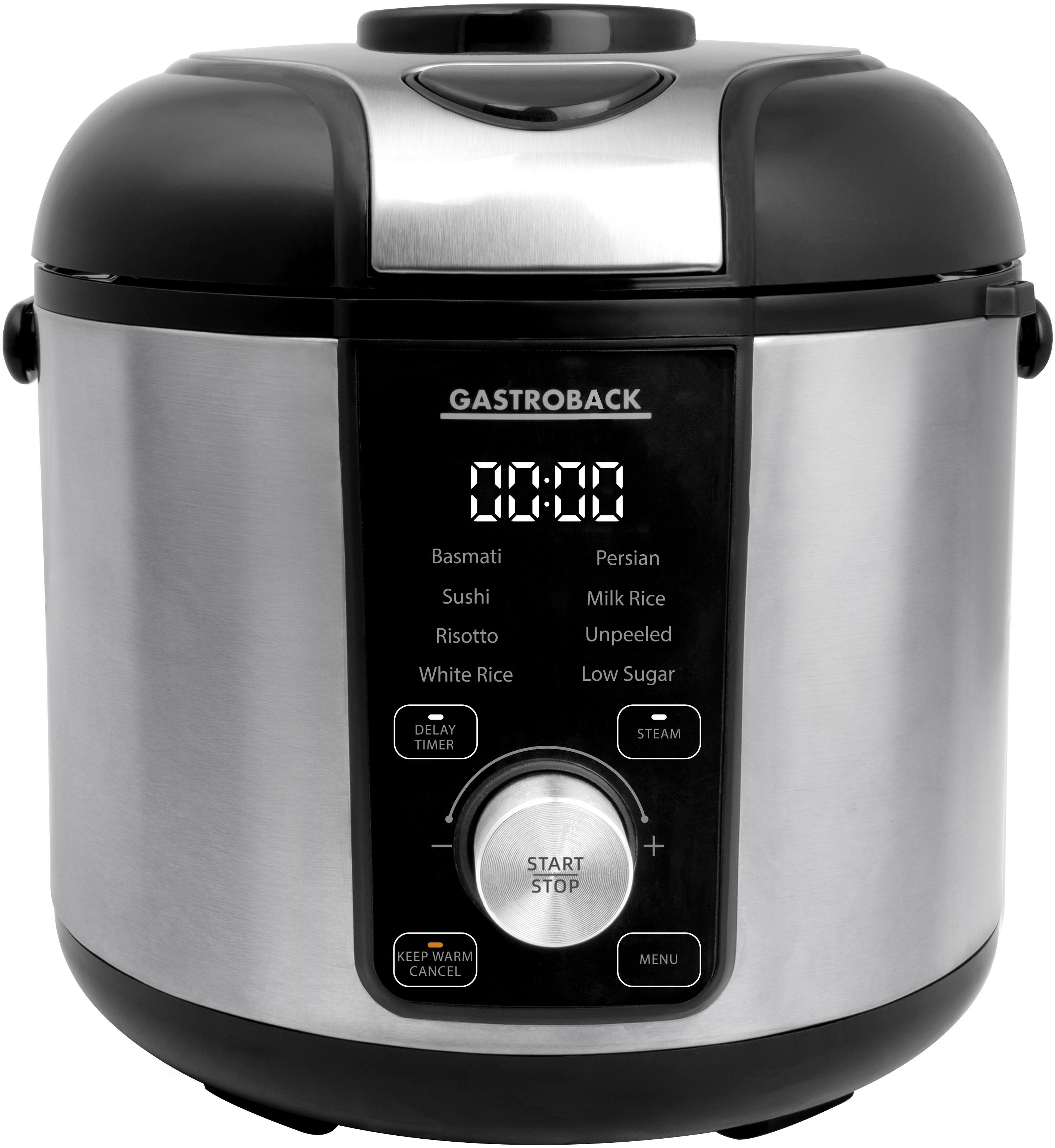 Reiskocher RiceControl low carb & steam 3 L