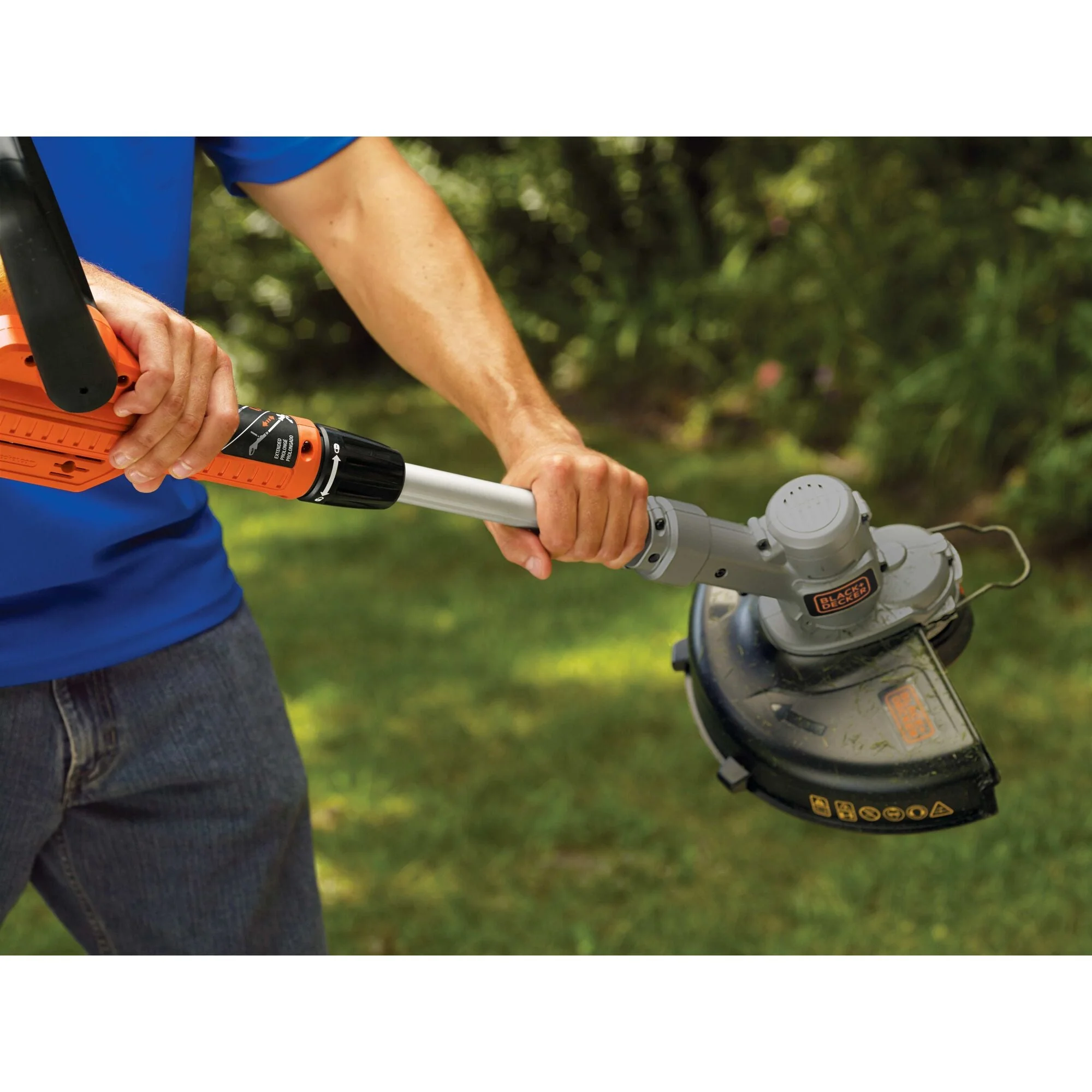 BLACK+DECKER 20V Cordless String Trimmer and Edger, 2Ah, Lithium Ion Battery Included