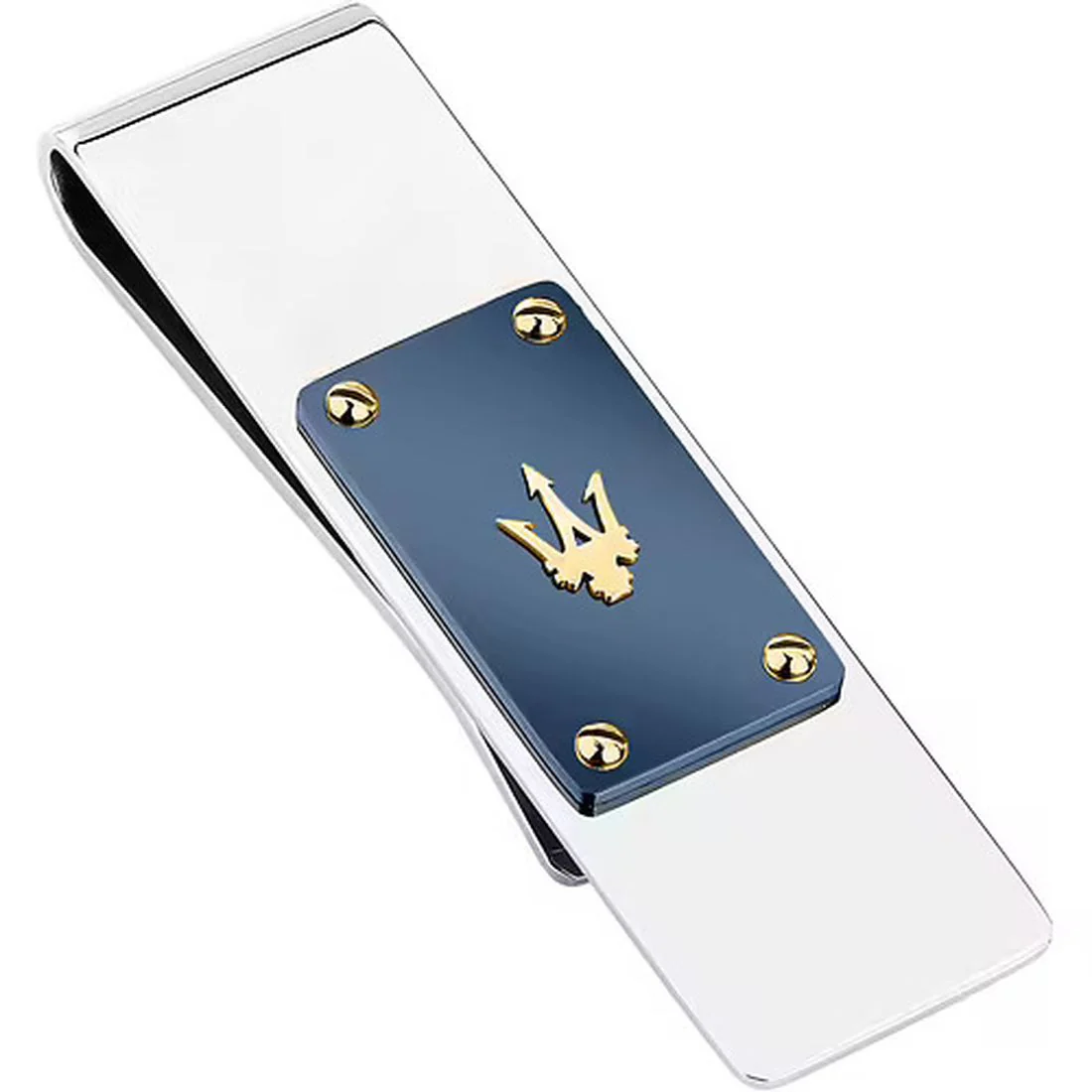 Fermasoldi Maserati Iconic in acciaio bicolore nero JM225AVD92