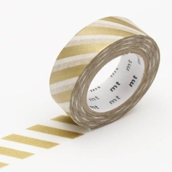 mt masking tape - Tape Single: Stripe Gold 2