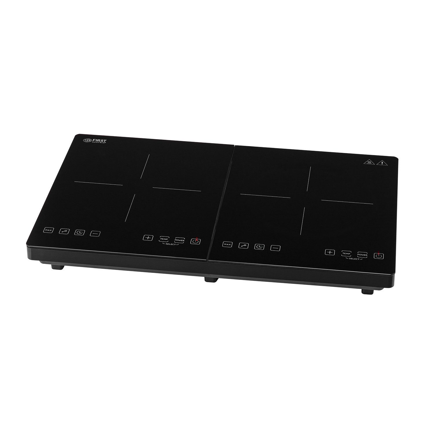 Doppelkochplatte Induktion Kochplatte, 3500W, Keramik, Temperaturregelung