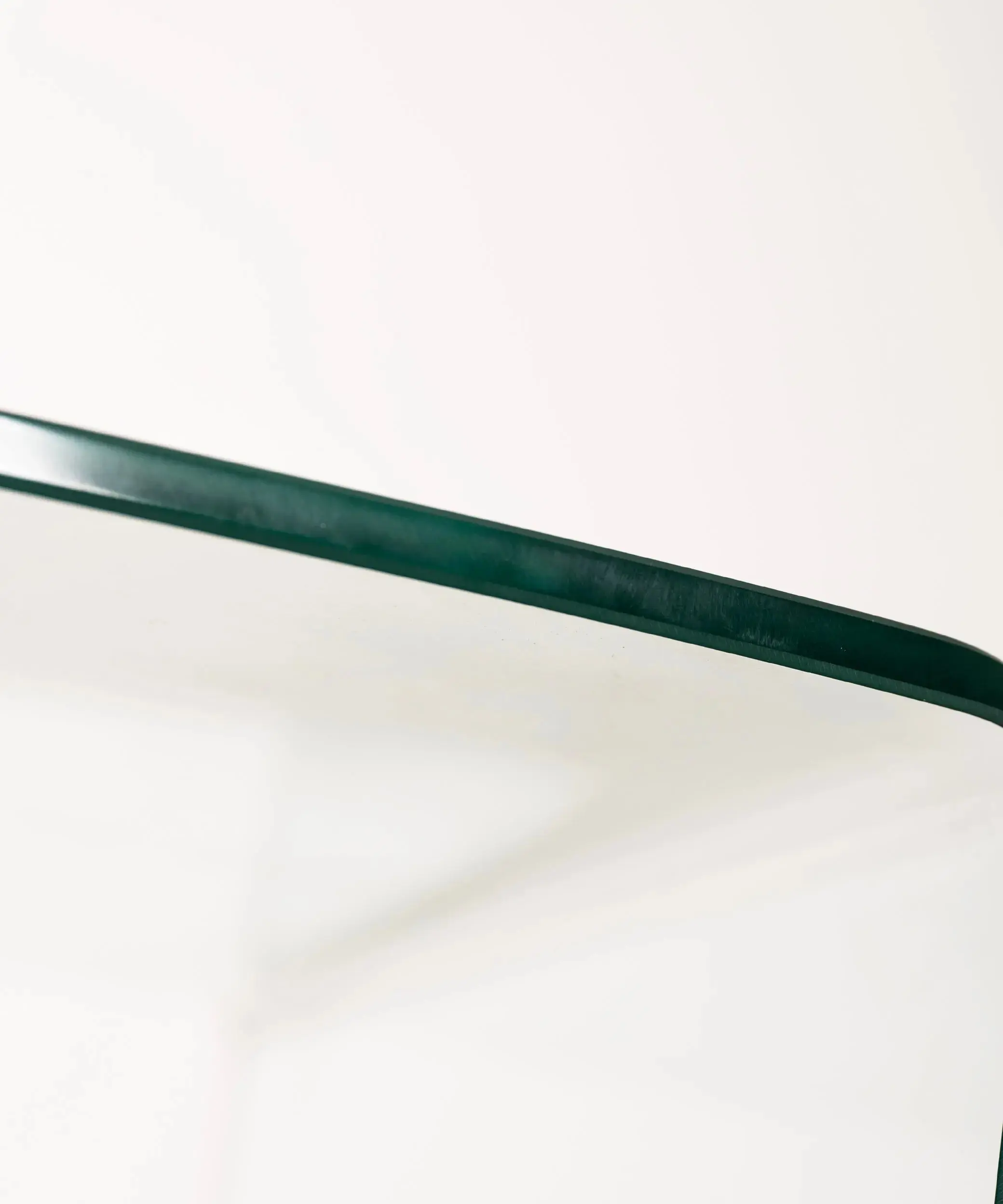 Mesa de Centro Rectangular de Cristal Curvado Cheval 100 cm