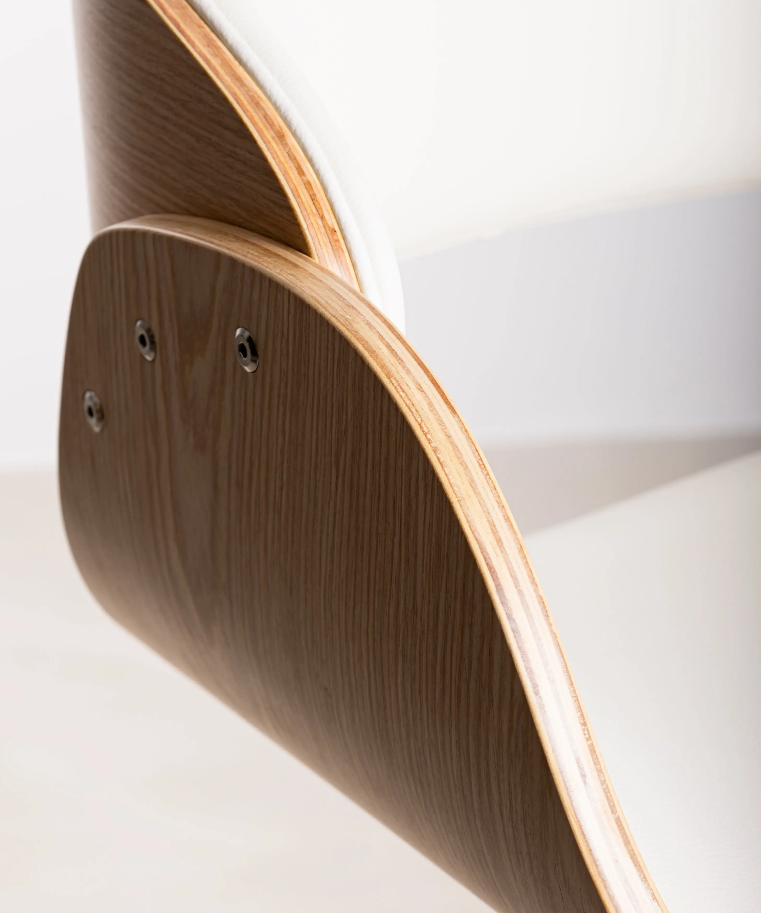 Taburete de Madera y Polipiel Regulable Debbie