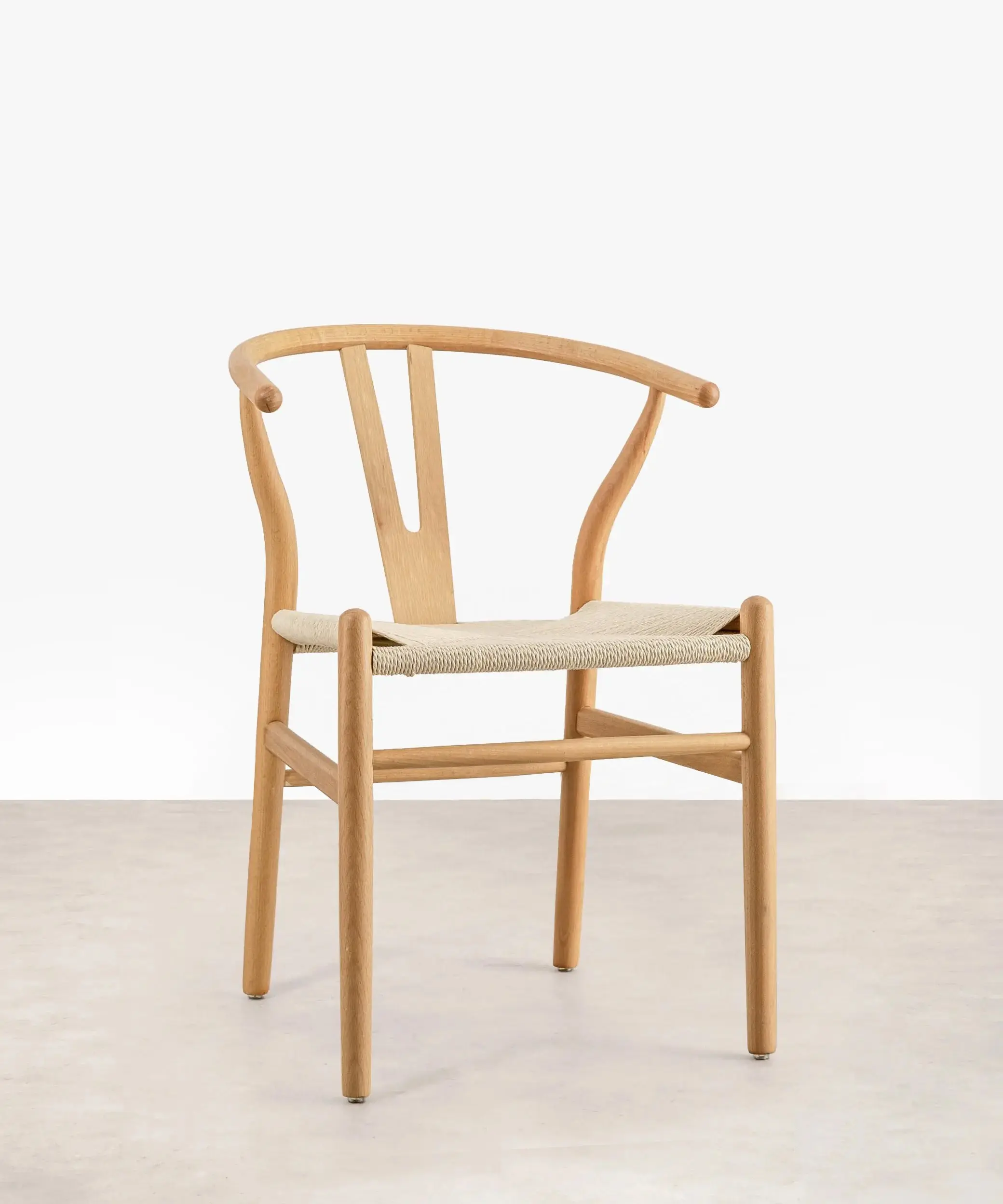 Silla de Madera y Cuerda Trenzada Uish