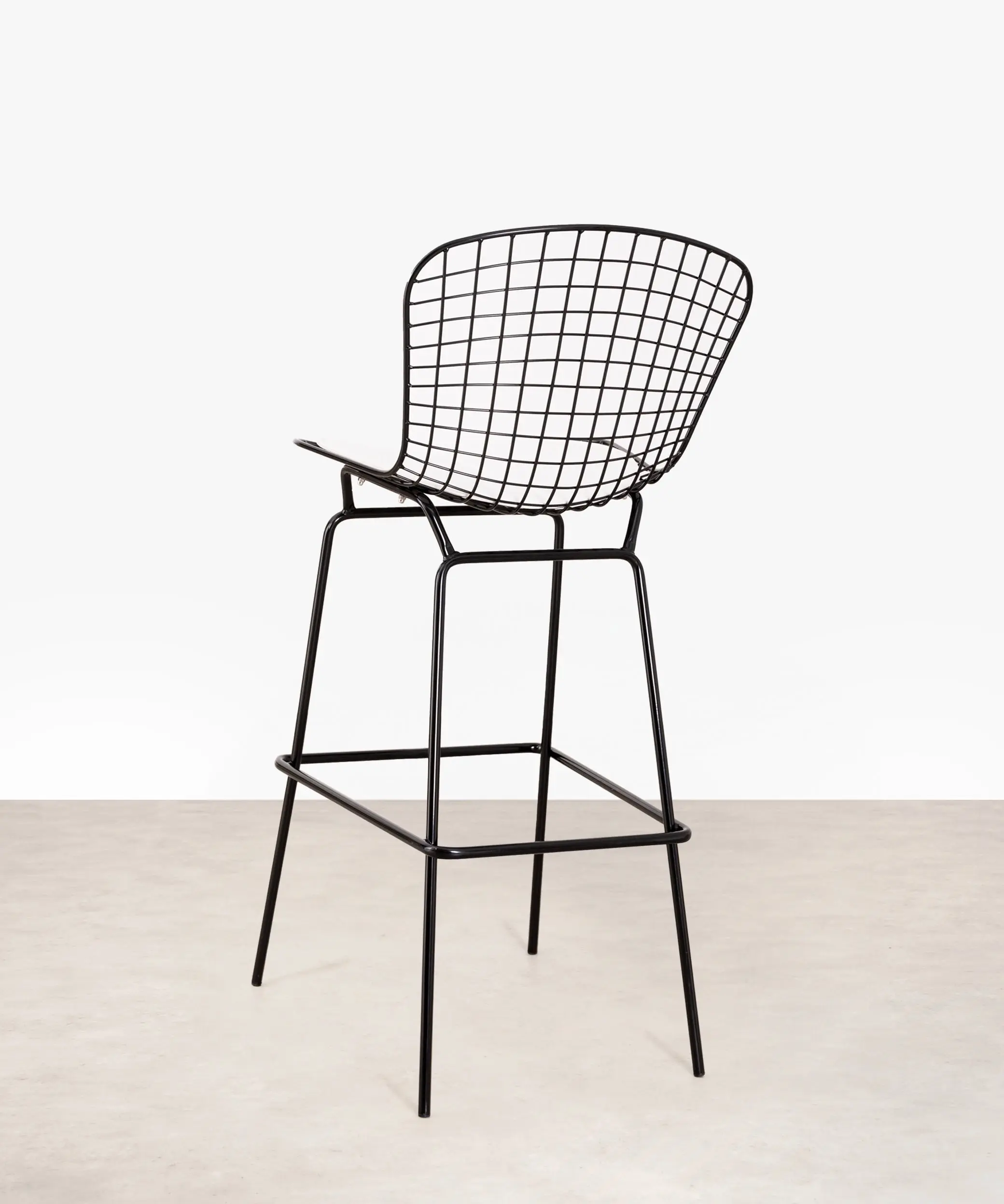 Taburete de Acero Troia - Black Edition