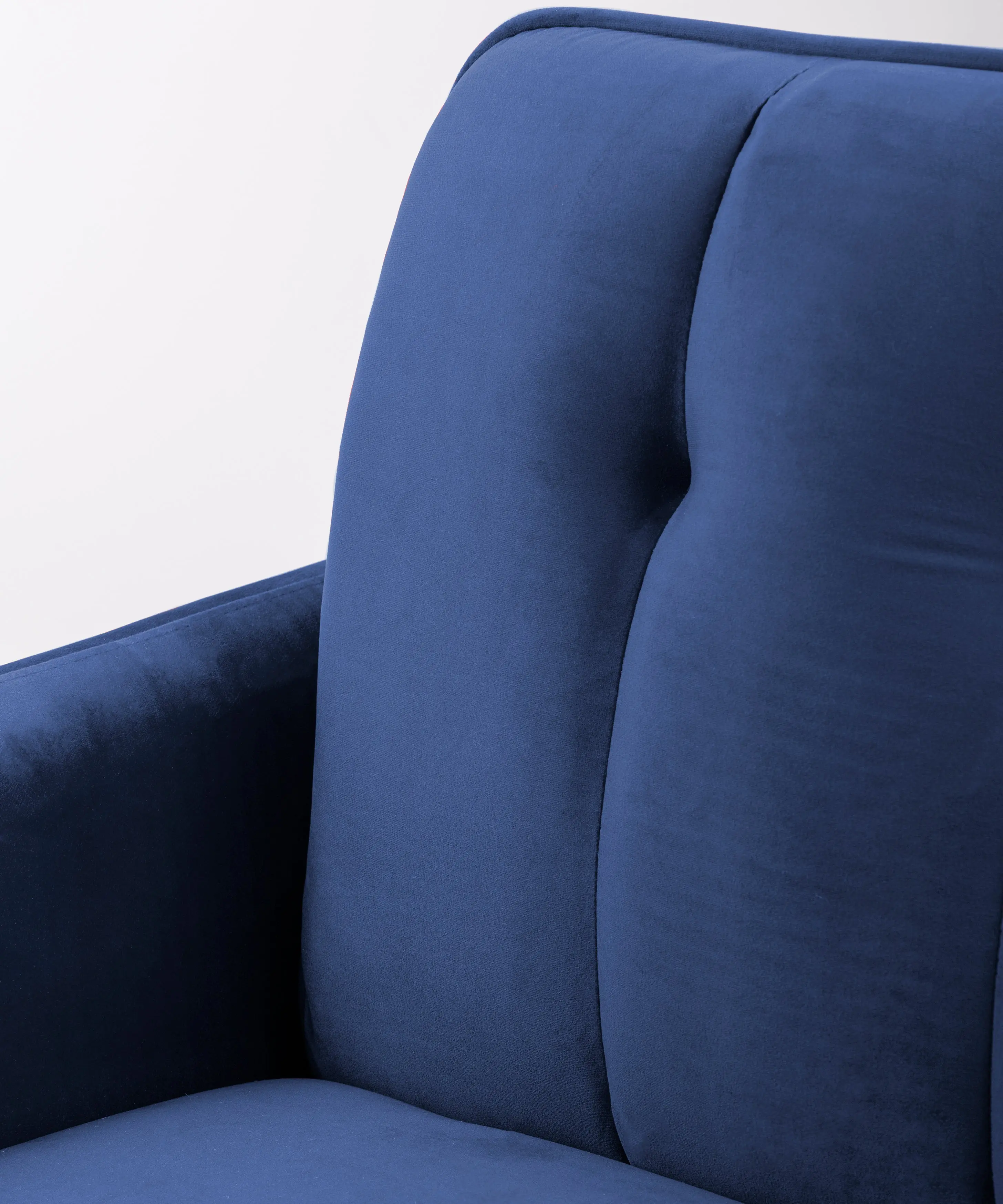 Sillón Tapizado en Terciopelo Margot