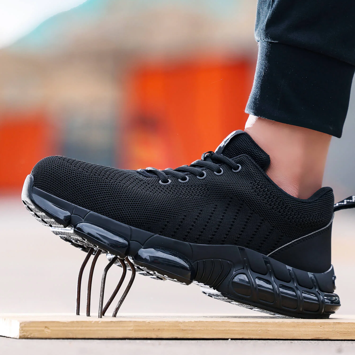 Trampki Robocze S3 Stalowy Palec �C Technologia Poduszki Powietrznej Dla Pracownik��w