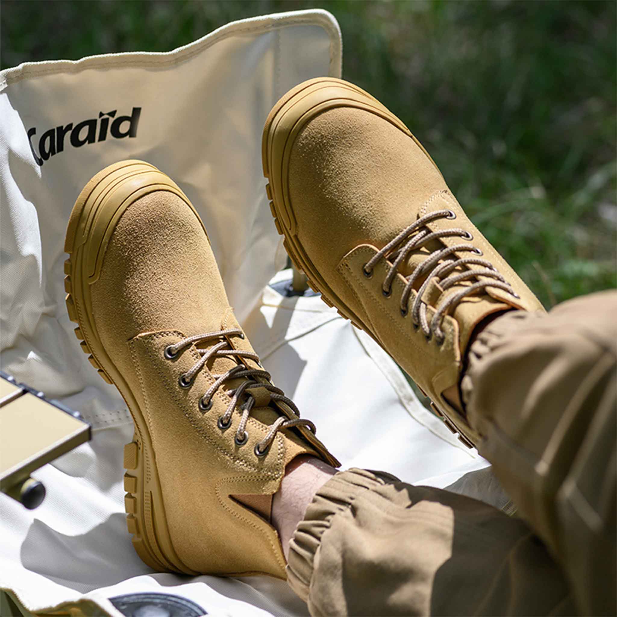 M?skie Ocieplane Zimowe Buty Robocze ze Stalowym Noskiem i Polarow? Podszewk?