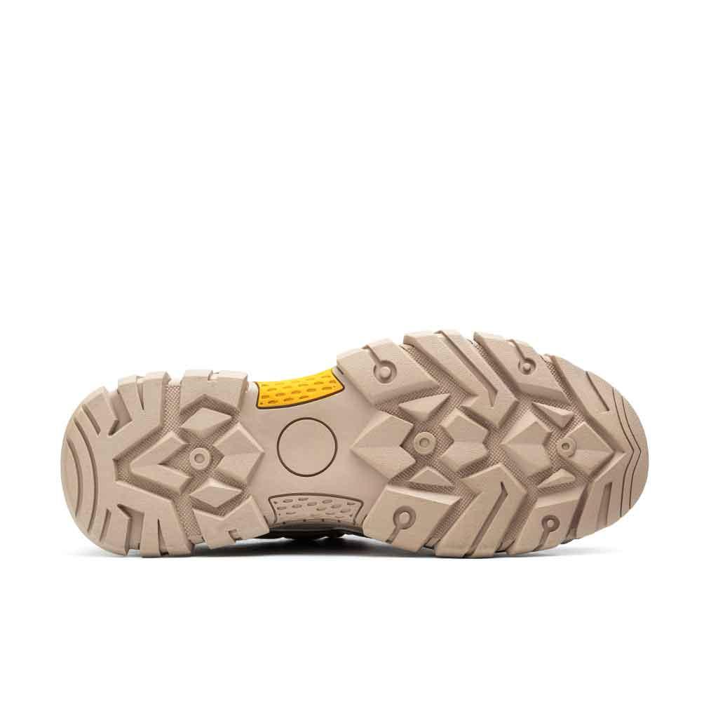 M?skie Sk��rzane Buty Robocze ze Stalowym Noskiem - Antypo?lizgowe dla Budowla��c��w