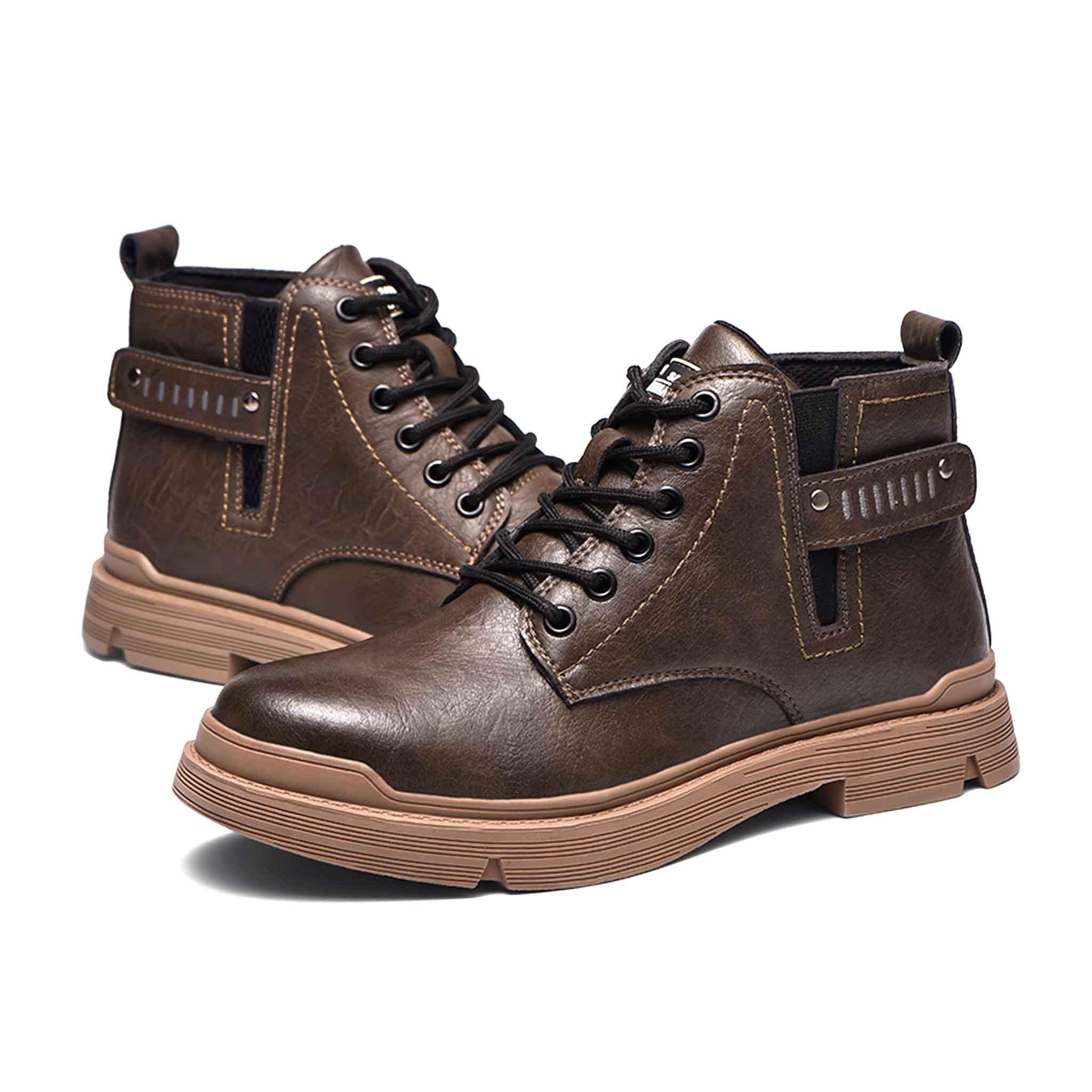 M?skie Buty Robocze ze Stalowym Noskiem - Antypo?lizgowe