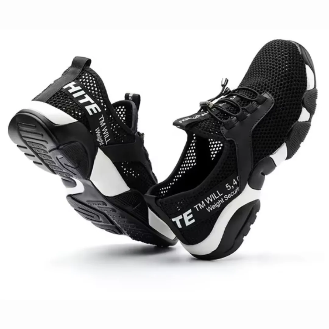 Buty robocze m?skie z noskiem stalowym - lekkie, oddychaj?ce i trwa?e