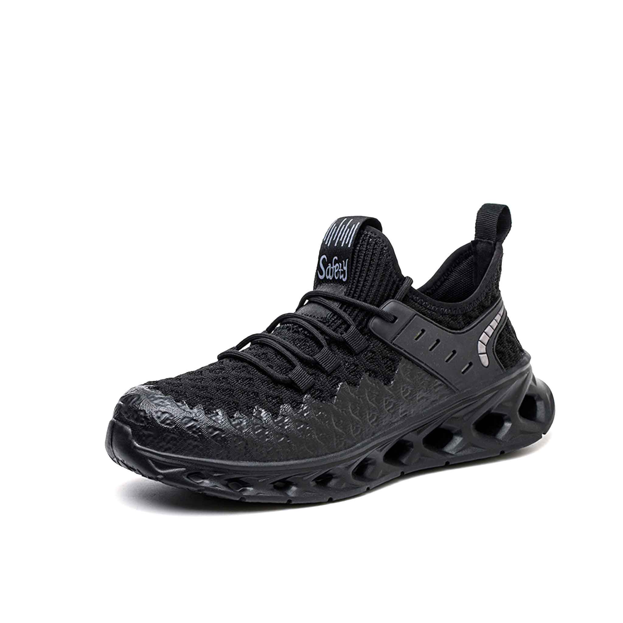 Buty M?skie S3 Ze Stalowym Noskiem �C Elastyczna Gumowa Podeszwa �C Do Pracy