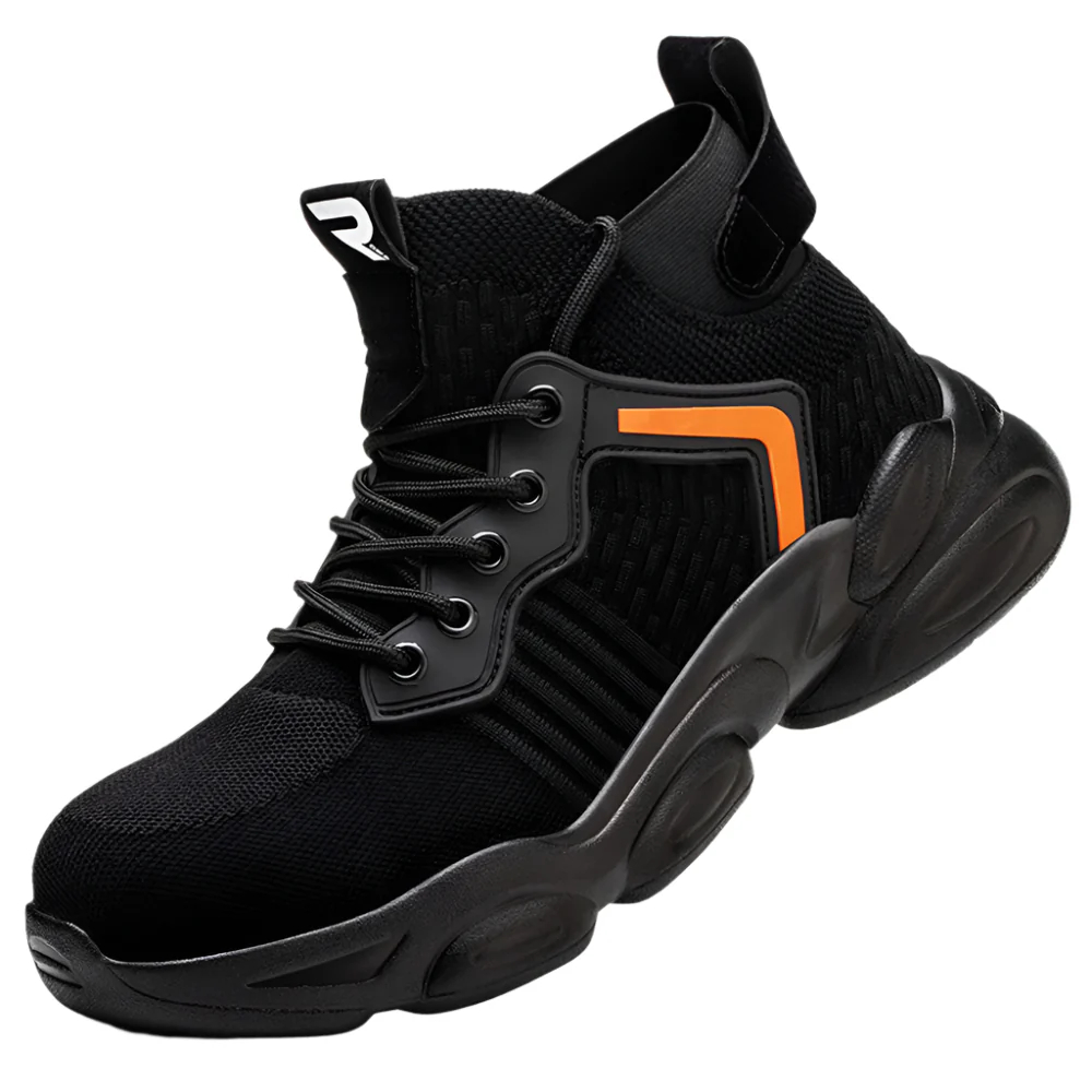 Buty robocze m?skie ze stalowym noskiem i kevlarem - lekkie i oddychaj?ce