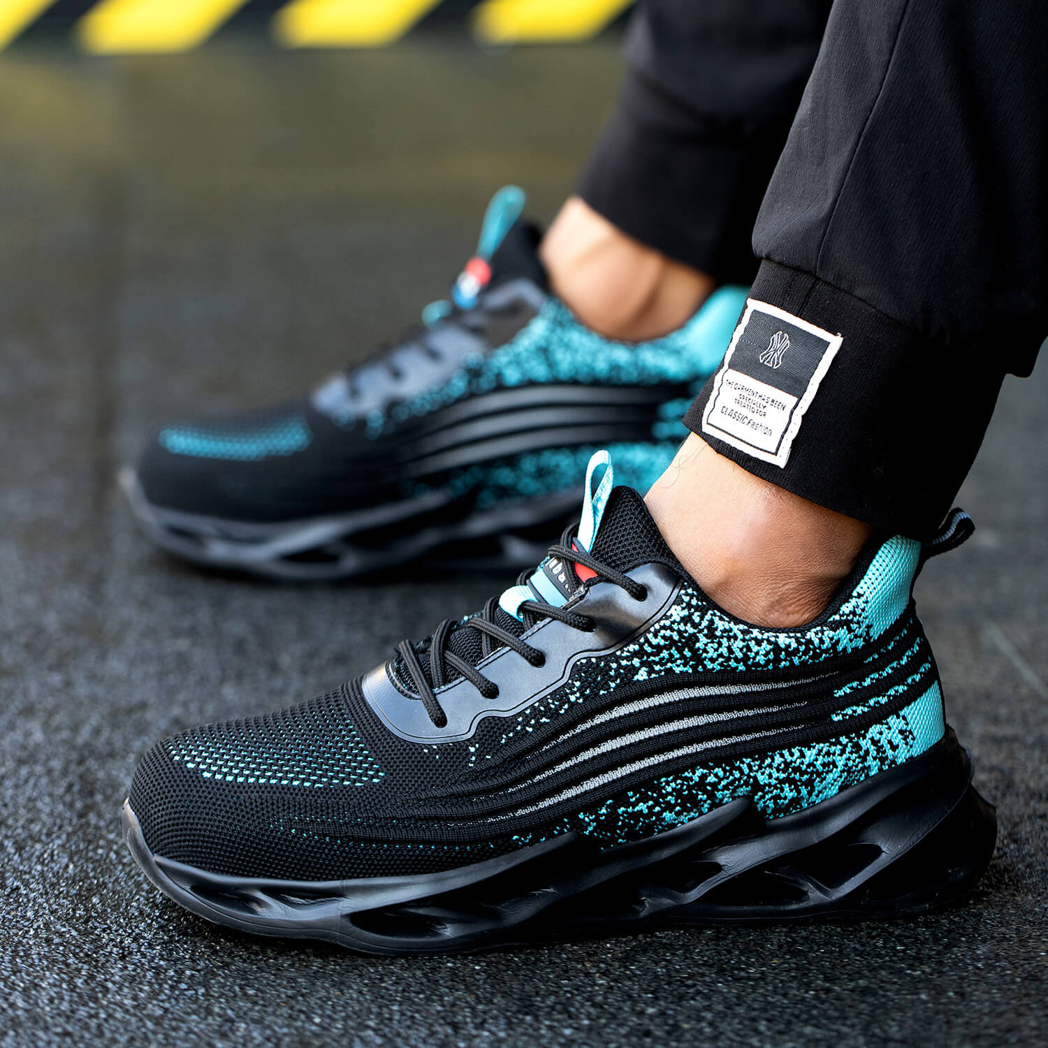 Wygodne M?skie Tenis��wki Robocze S3 Stalowy Palec