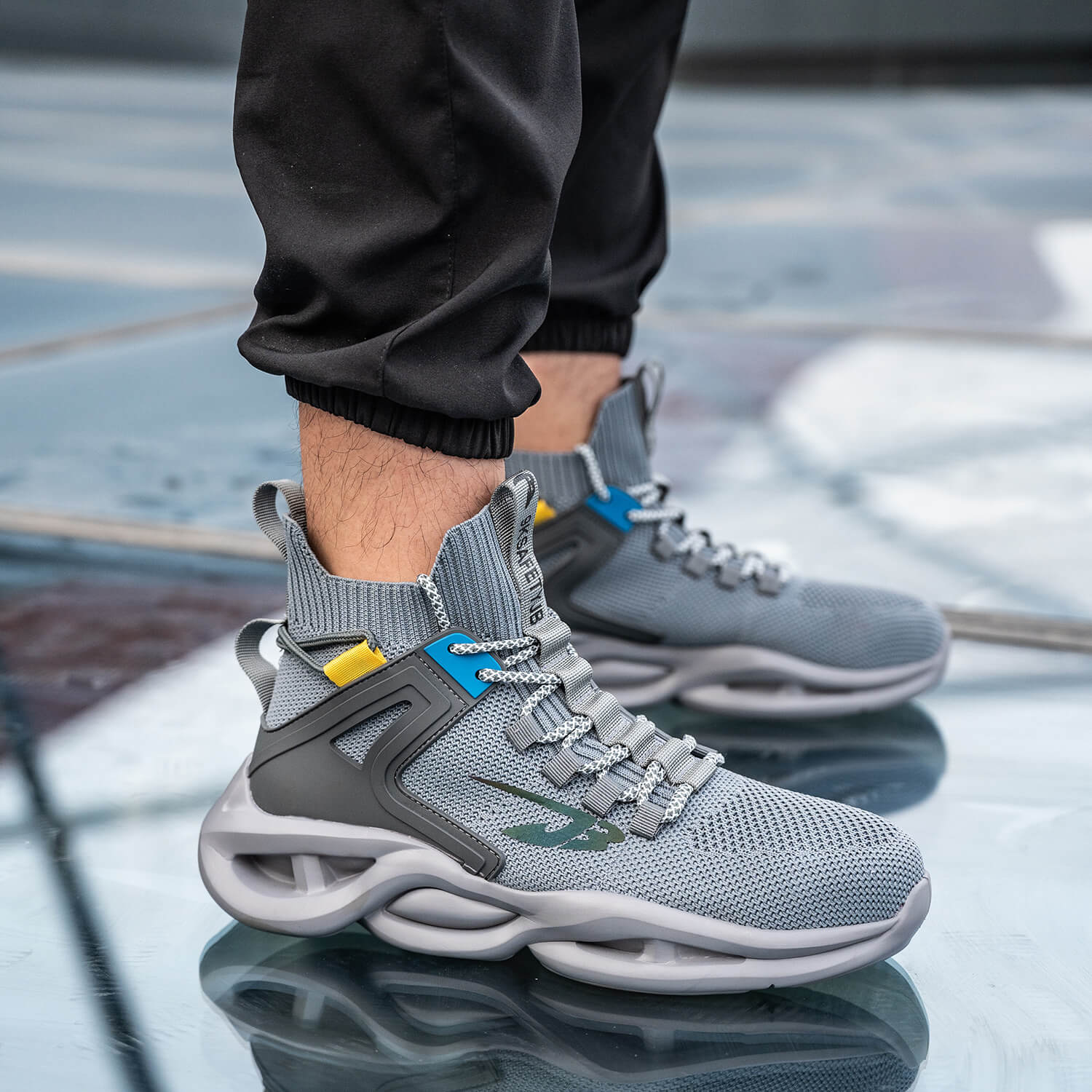 S3 Wygodne Buty Z Wysokimi Stalowymi Noskami