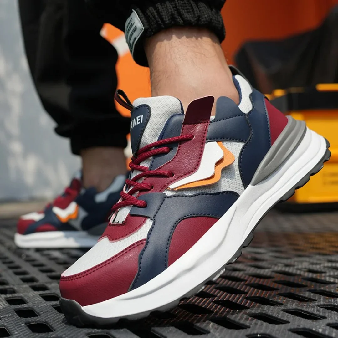 Buty robocze m?skie z noskiem stalowym - lekkie, oddychaj?ce i antypo?lizgowe