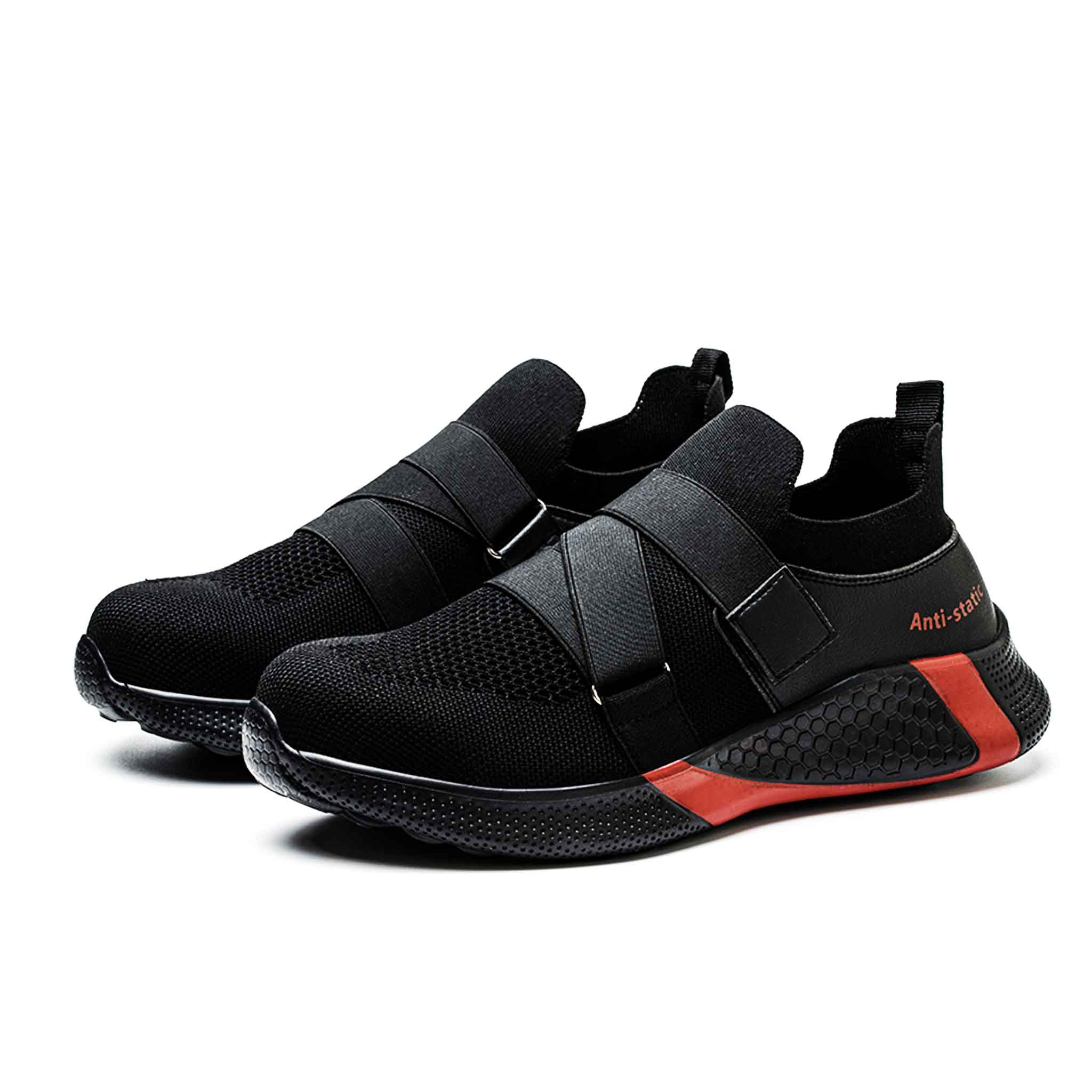 M?skie Tenis��wki S3 Na Rzep Ze Stalowymi Noskami �C Klasa Esd