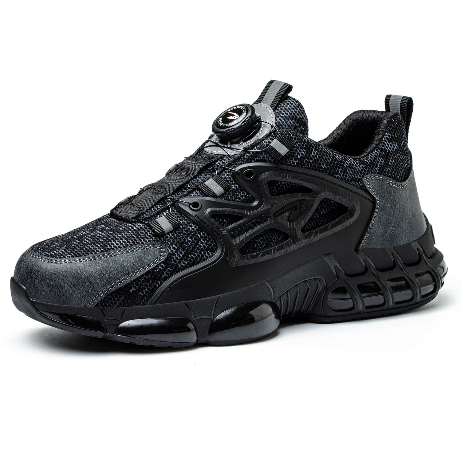 M?skie Sznurowane Buty Ochronne S3 Ze Stalowymi Noskami