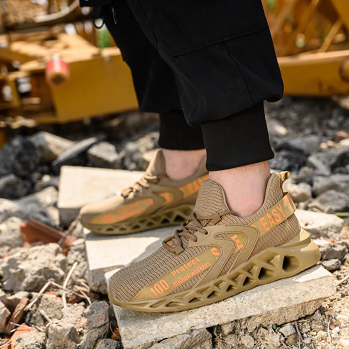 Stylowe M?skie Tenis��wki Robocze S3 Stalowy Palec