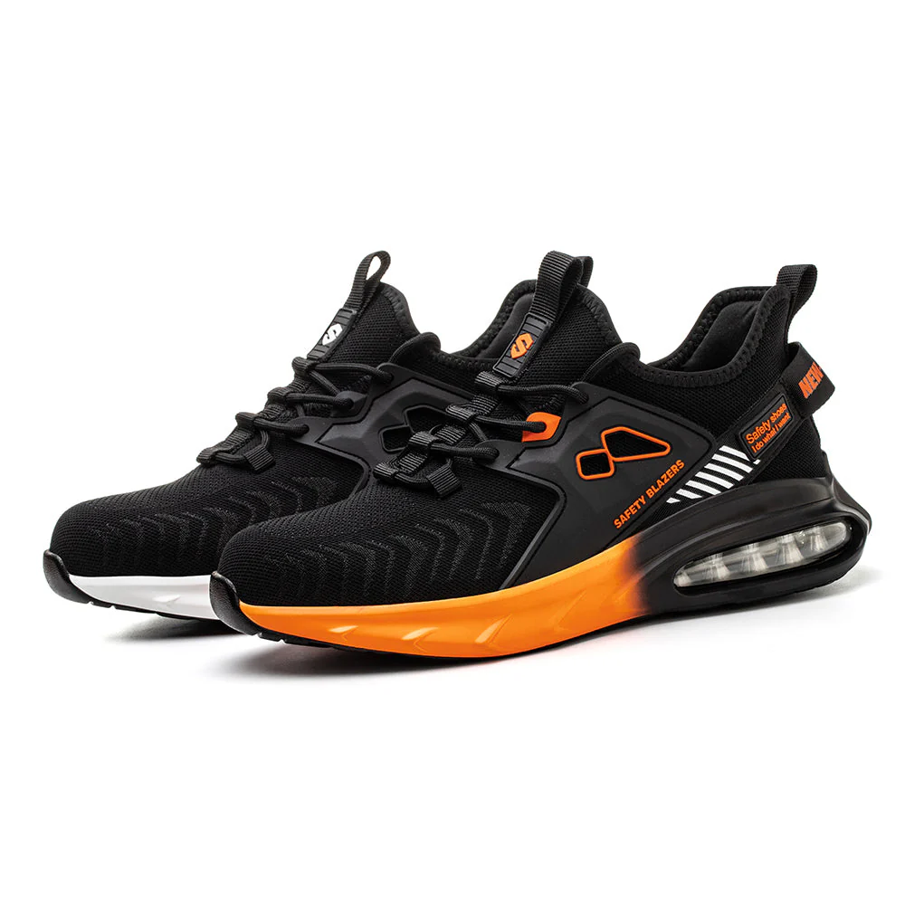 Buty robocze z podnoskiem stalowym dla m??czyzn - lekkie i antypo?lizgowe