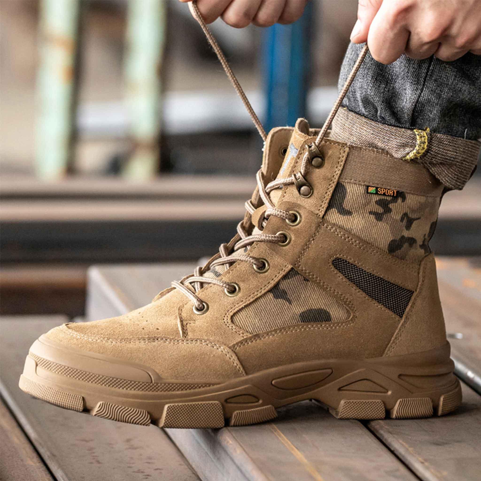 M?skie Buty ze Stalowym Noskiem �C Odporne na Ogie��