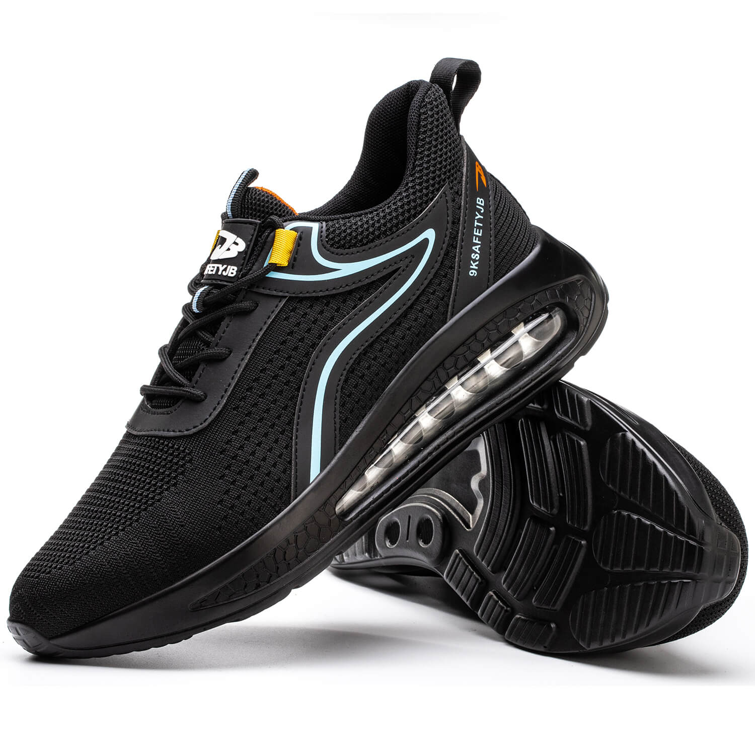 Lekkie Trampki Ze Stalowymi Noskami S3 Poduszka powietrzna