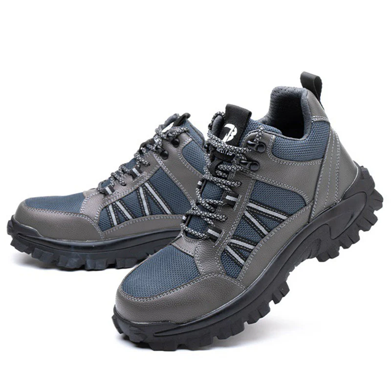 Buty robocze m?skie kevlar z noskiem stalowym - oddychaj?ce i antypo?lizgowe