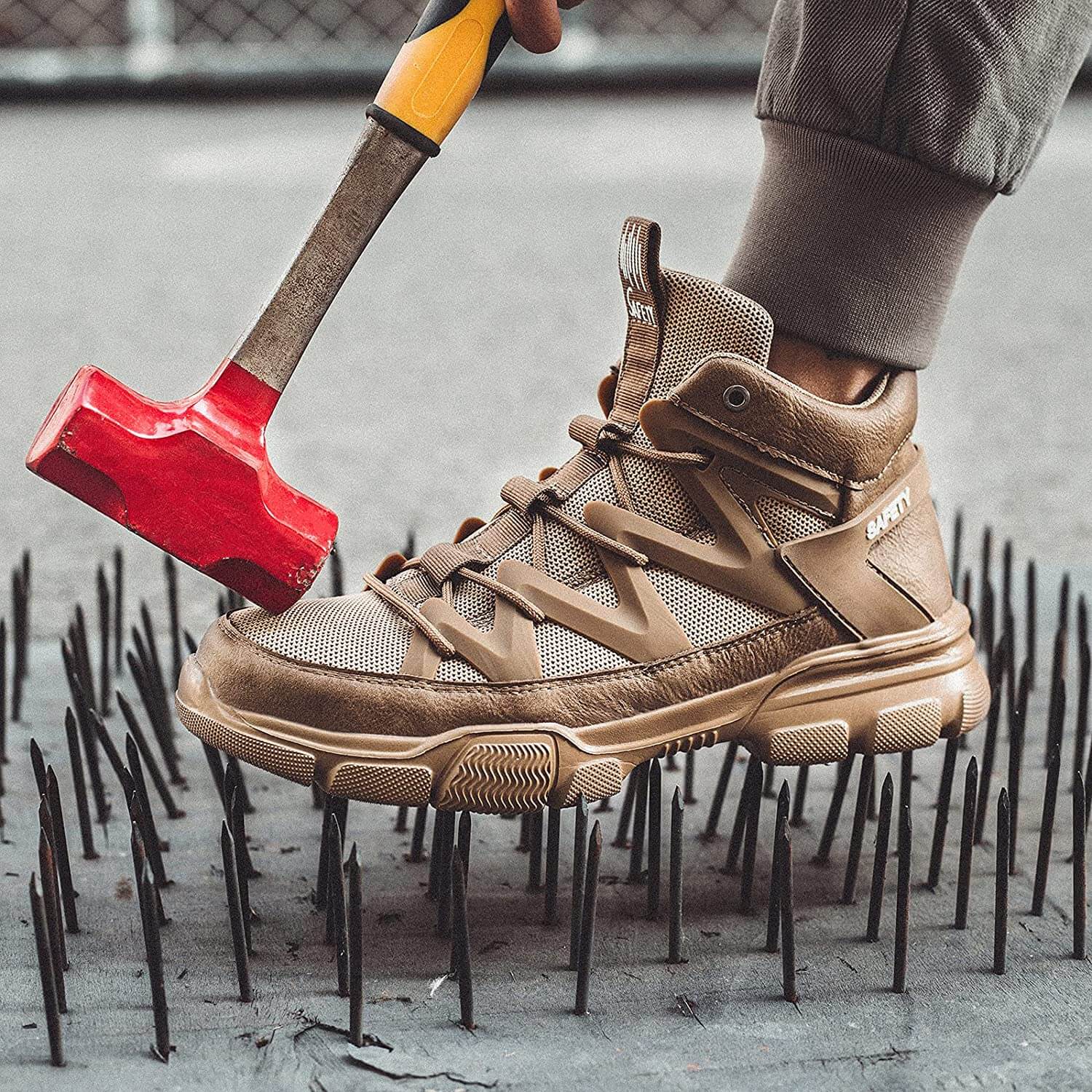 Obuwie M?skie S3 �C Lekkie Buty Robocze Z Kompozytowym Noskiem