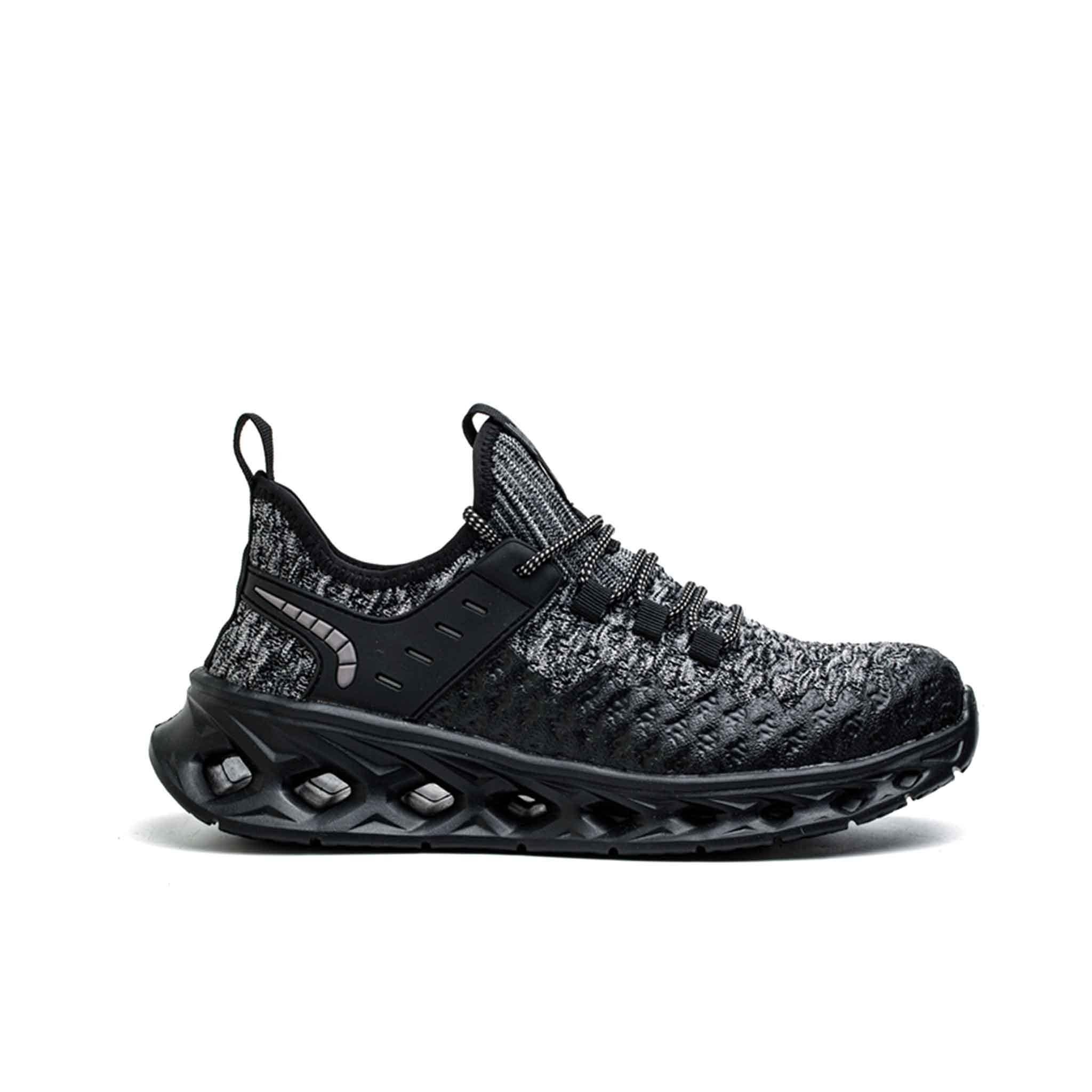 Buty M?skie S3 Ze Stalowym Noskiem �C Elastyczna Gumowa Podeszwa �C Do Pracy