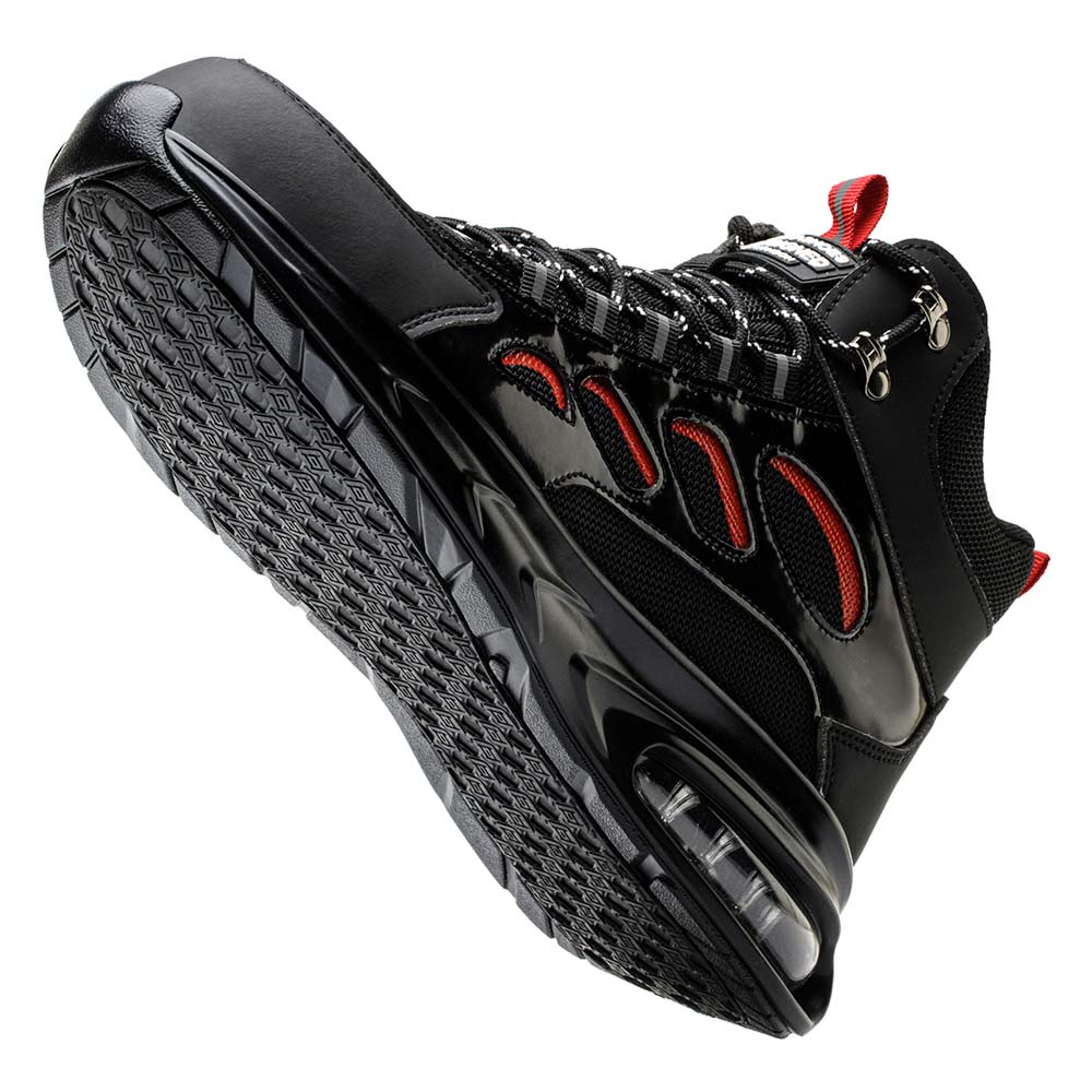 Buty robocze m?skie z kevlarow? wk?adk? i stalowym noskiem - lekkie i oddychaj?ce