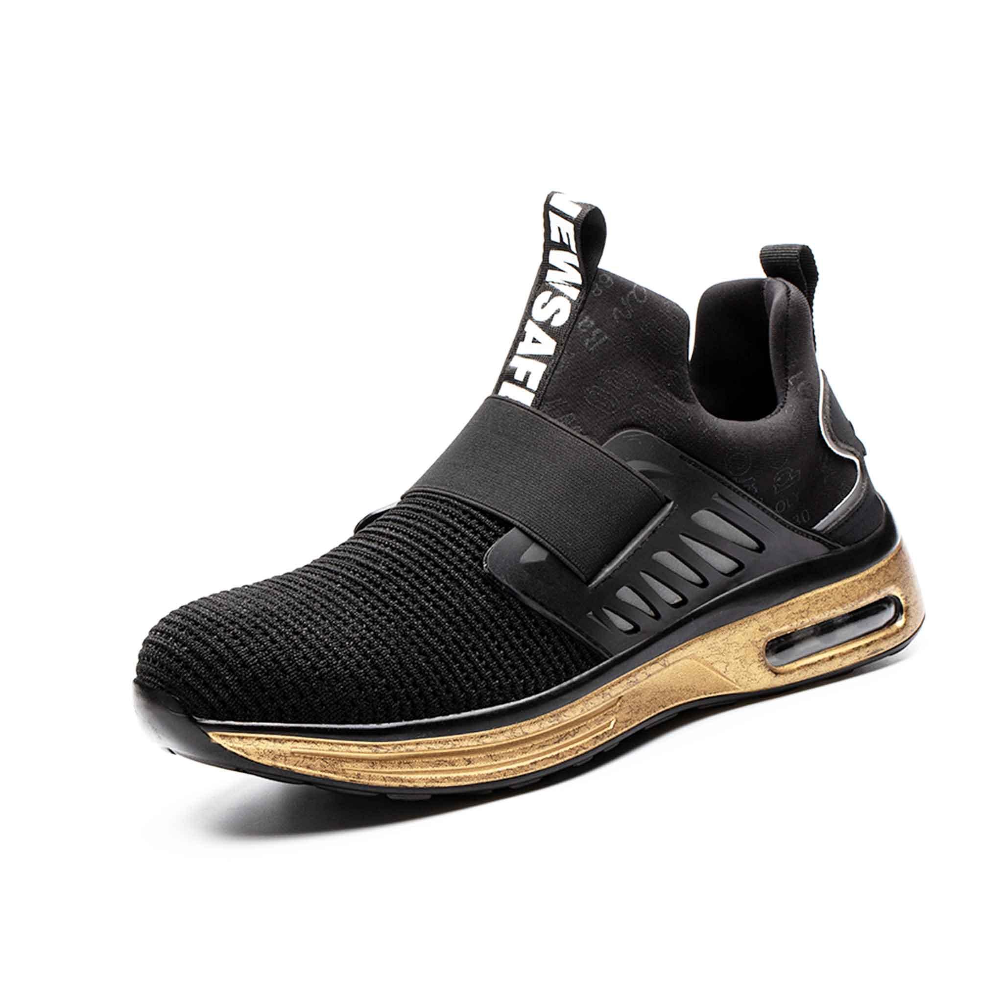 S3 Buty Sportowe ze Stalowym Noskiem M?skie - Model z Poduszk? Powietrzn?