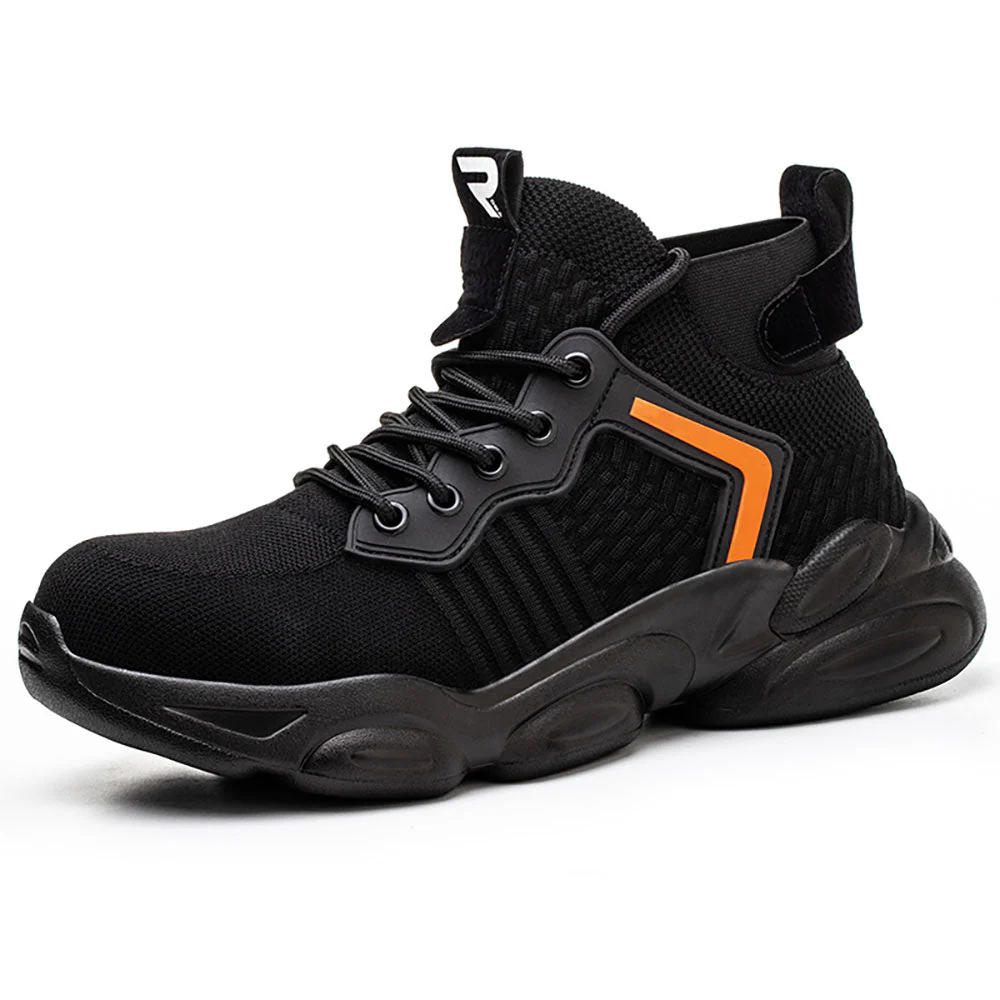 Buty robocze m?skie ze stalowym noskiem i kevlarem - lekkie i oddychaj?ce