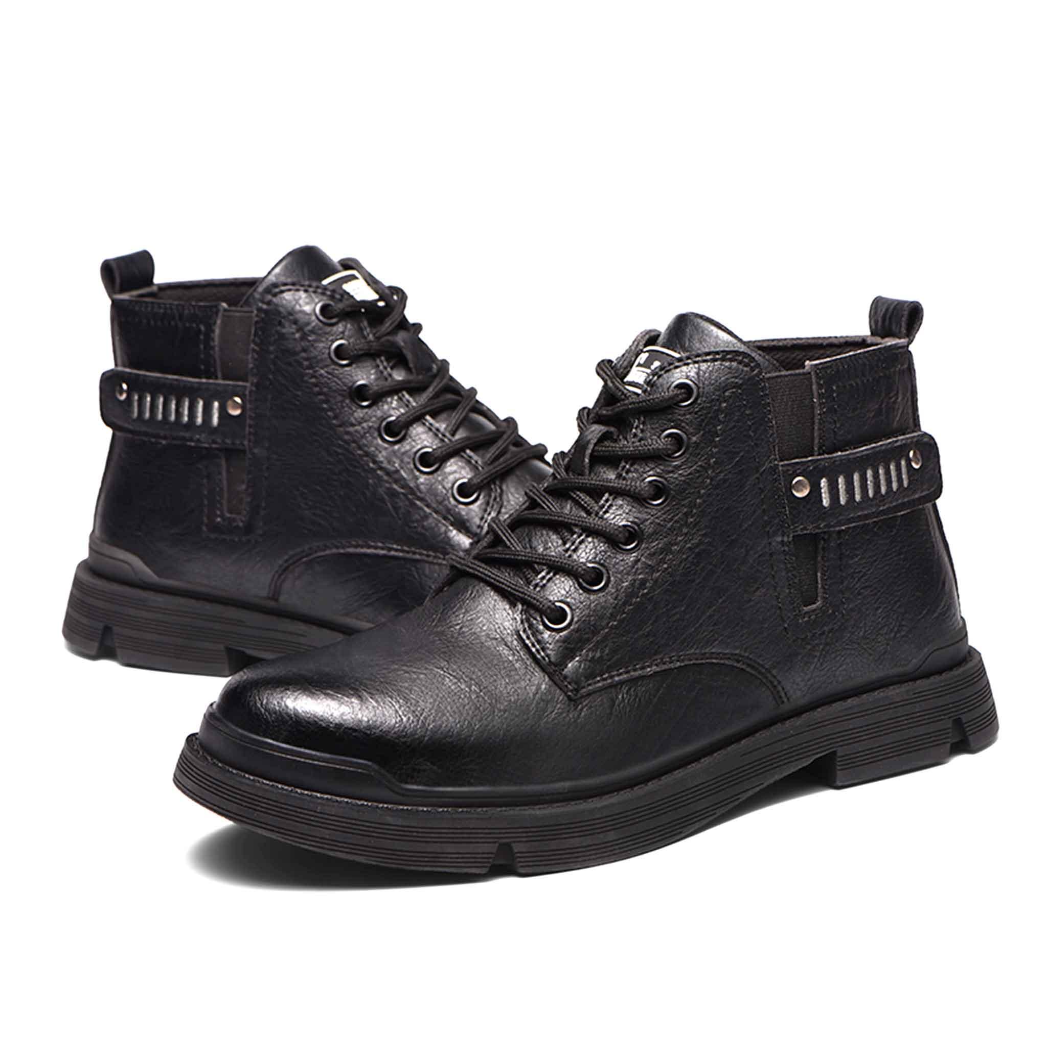 M?skie Buty Robocze ze Stalowym Noskiem - Antypo?lizgowe