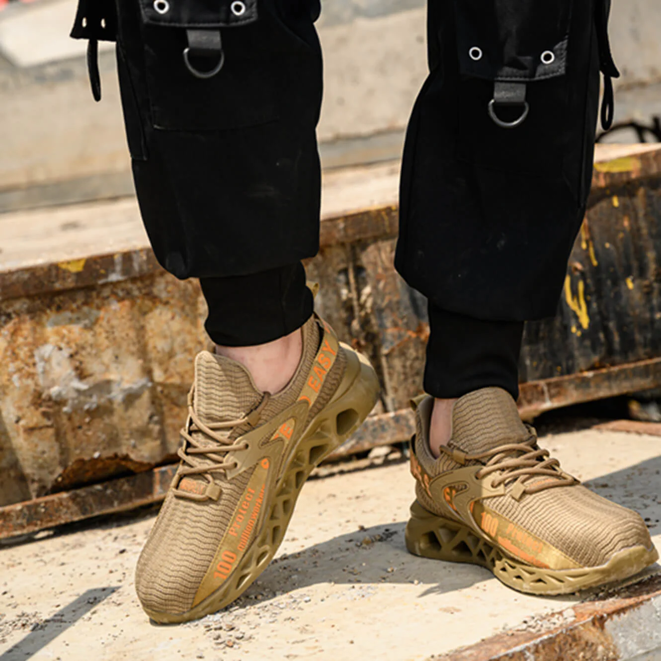 Stylowe M?skie Tenis��wki Robocze S3 Stalowy Palec