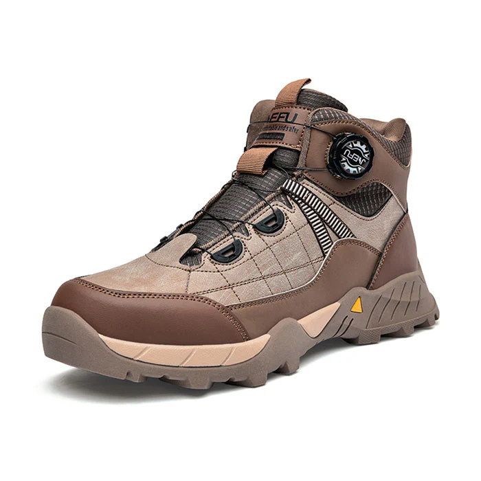 Buty robocze m?skie z kevlarow? podeszw? i noskiem stalowym - wodoodporne