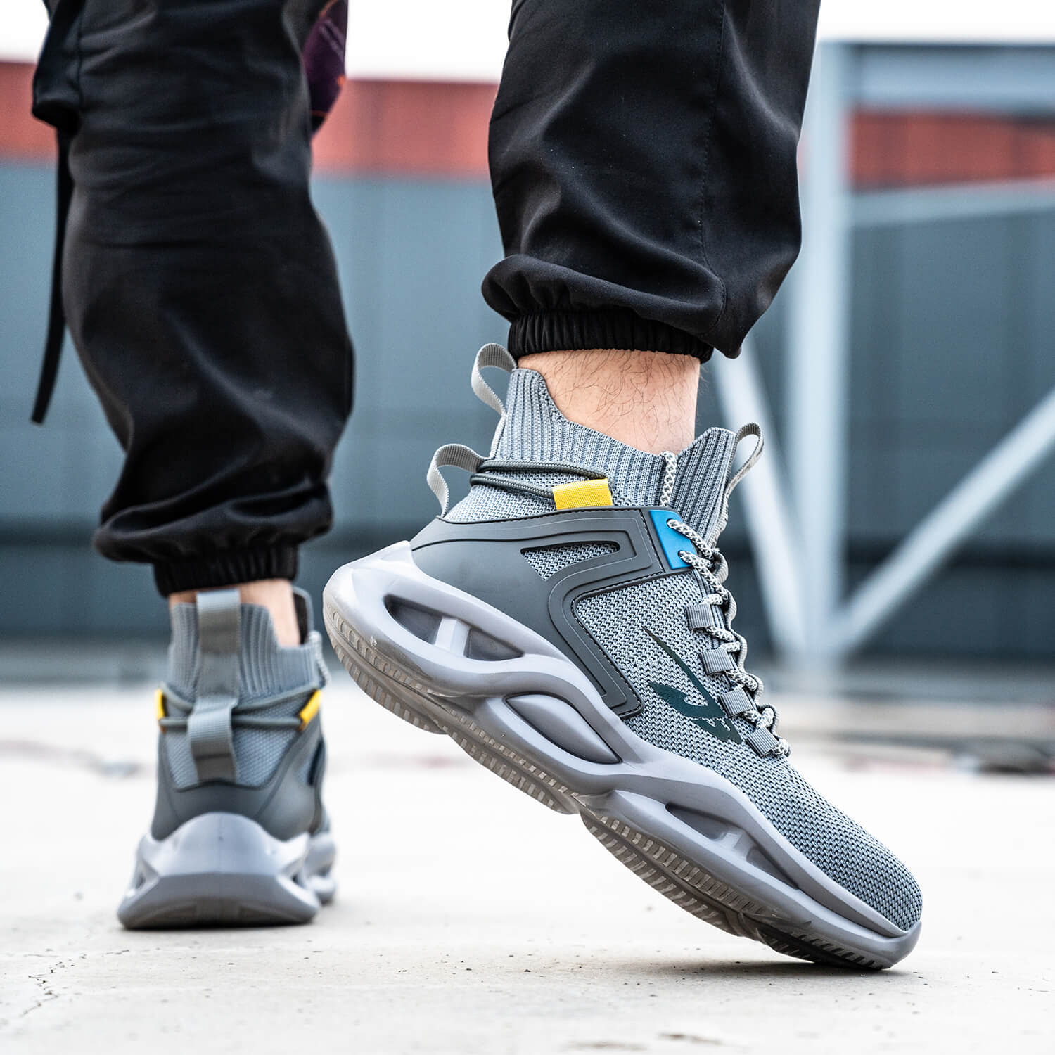 S3 Wygodne Buty Z Wysokimi Stalowymi Noskami