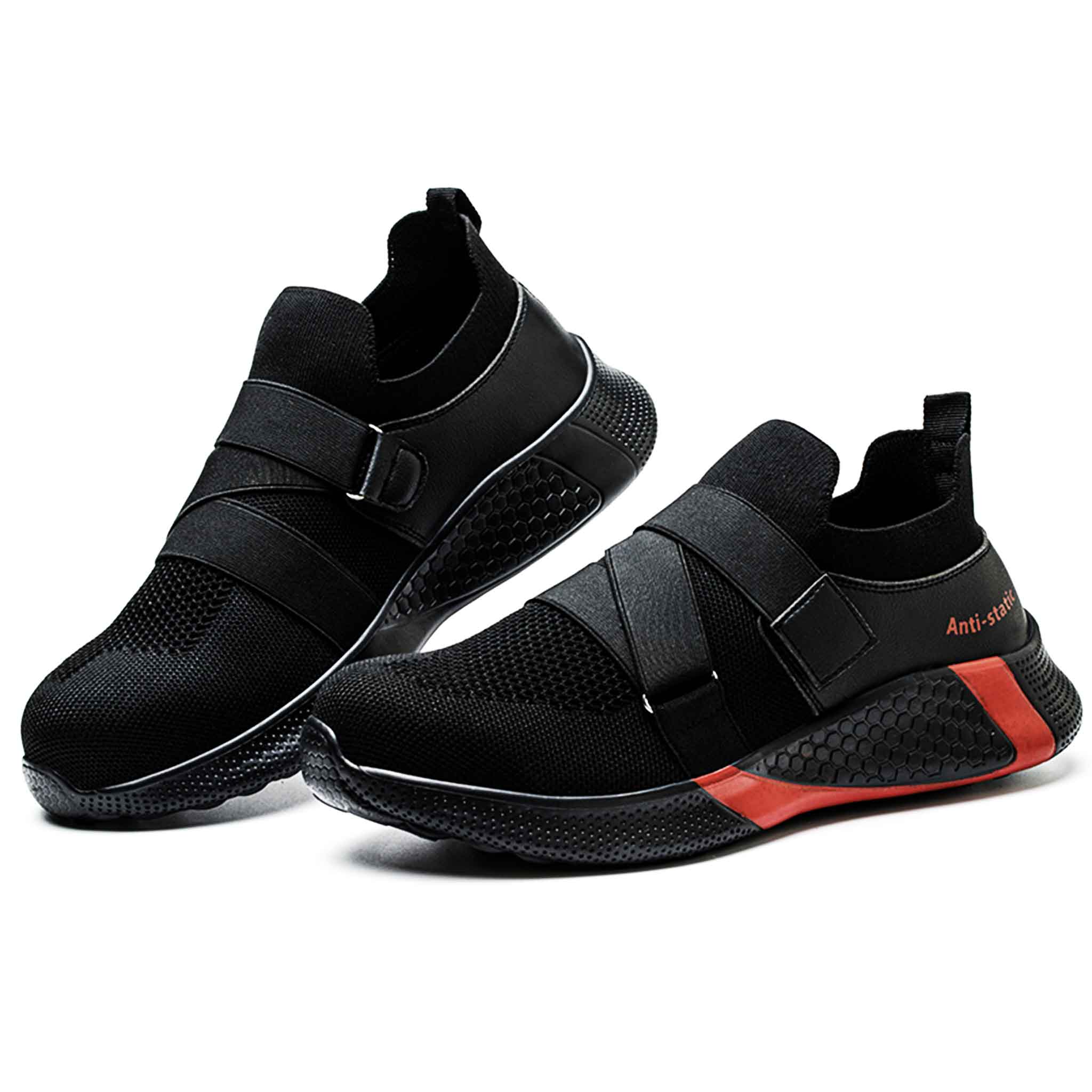 M?skie Tenis��wki S3 Na Rzep Ze Stalowymi Noskami �C Klasa Esd