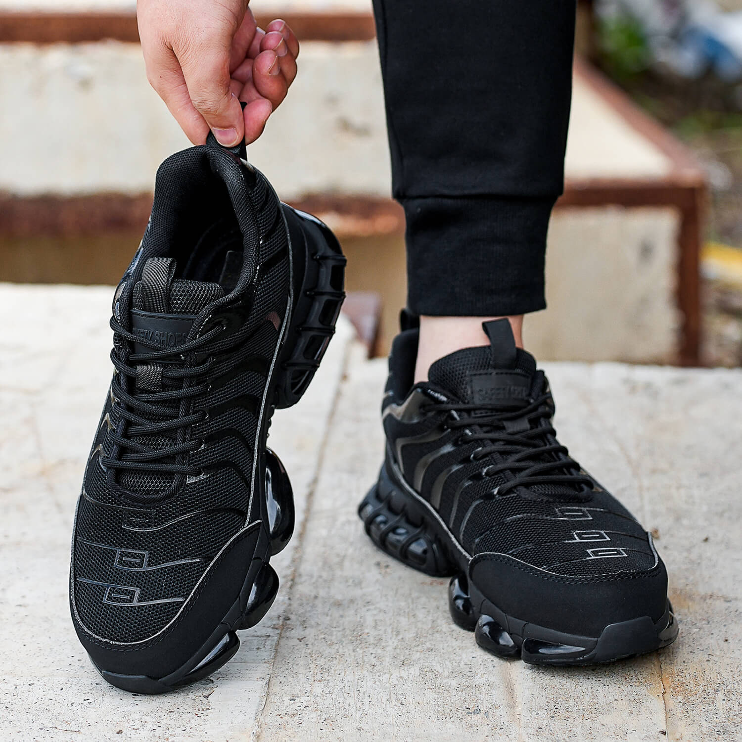 Oddychaj?ce, Lekkie Buty Ochronne S3 Ze Stalowymi Noskami