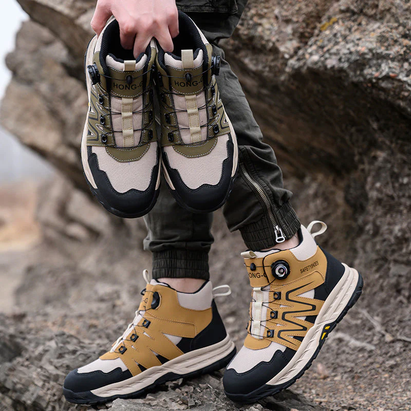 Buty m?skie trapery sk��rzane - wytrzyma?e obuwie na co dzie�� i outdoor